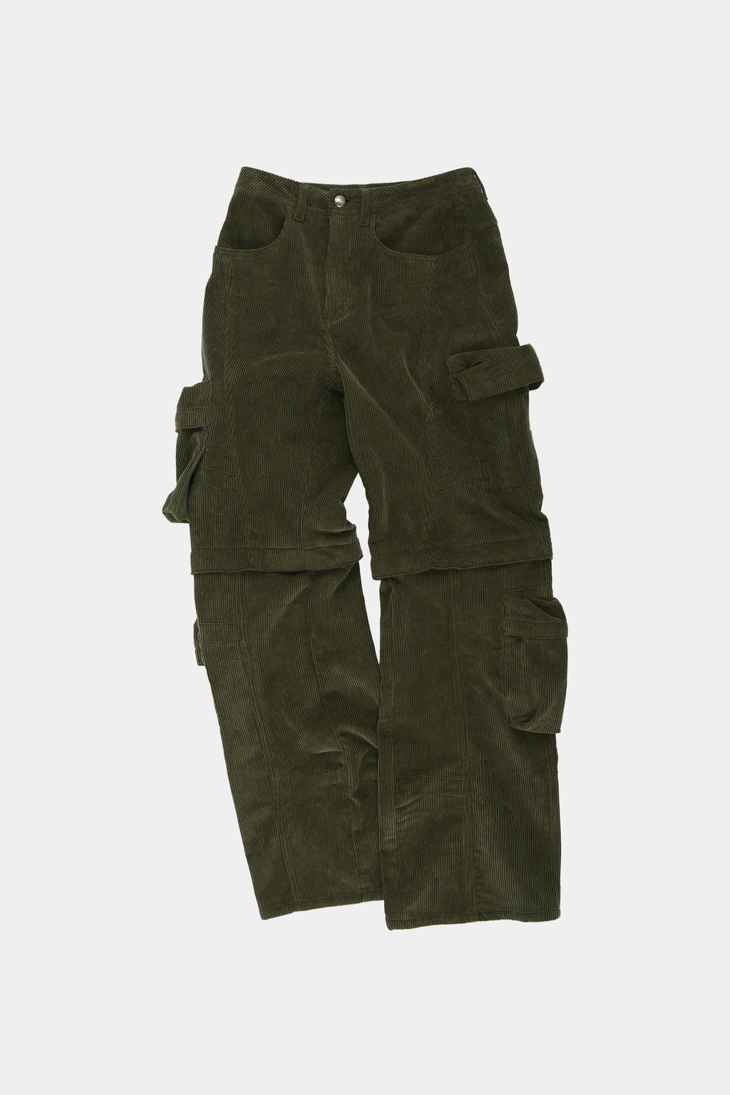 Andersson Bell - Milano Corduroy Cargo Pants (Khaki) product image 8 | TRAB K-Fashion Australia