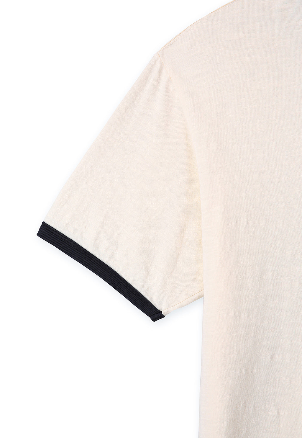 Art if acts - Slub Ringer Tee (Cream/Navy) product image 9 | TRAB K-Fashion Australia