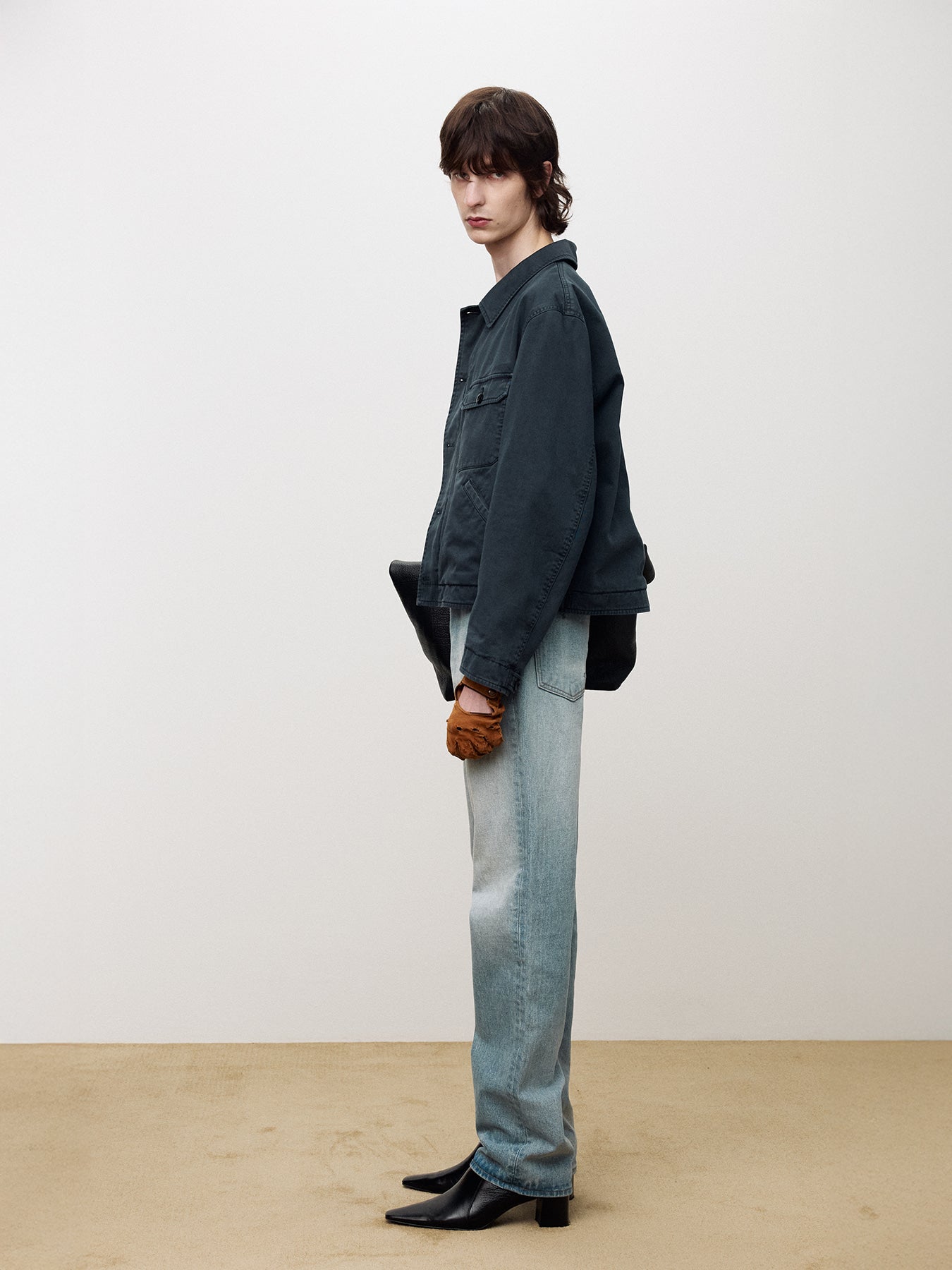 Tonywack - Garment-Dyed Cotton Deck Jacket (Faded Navy) product image 2 | TRAB K-Fashion Australia