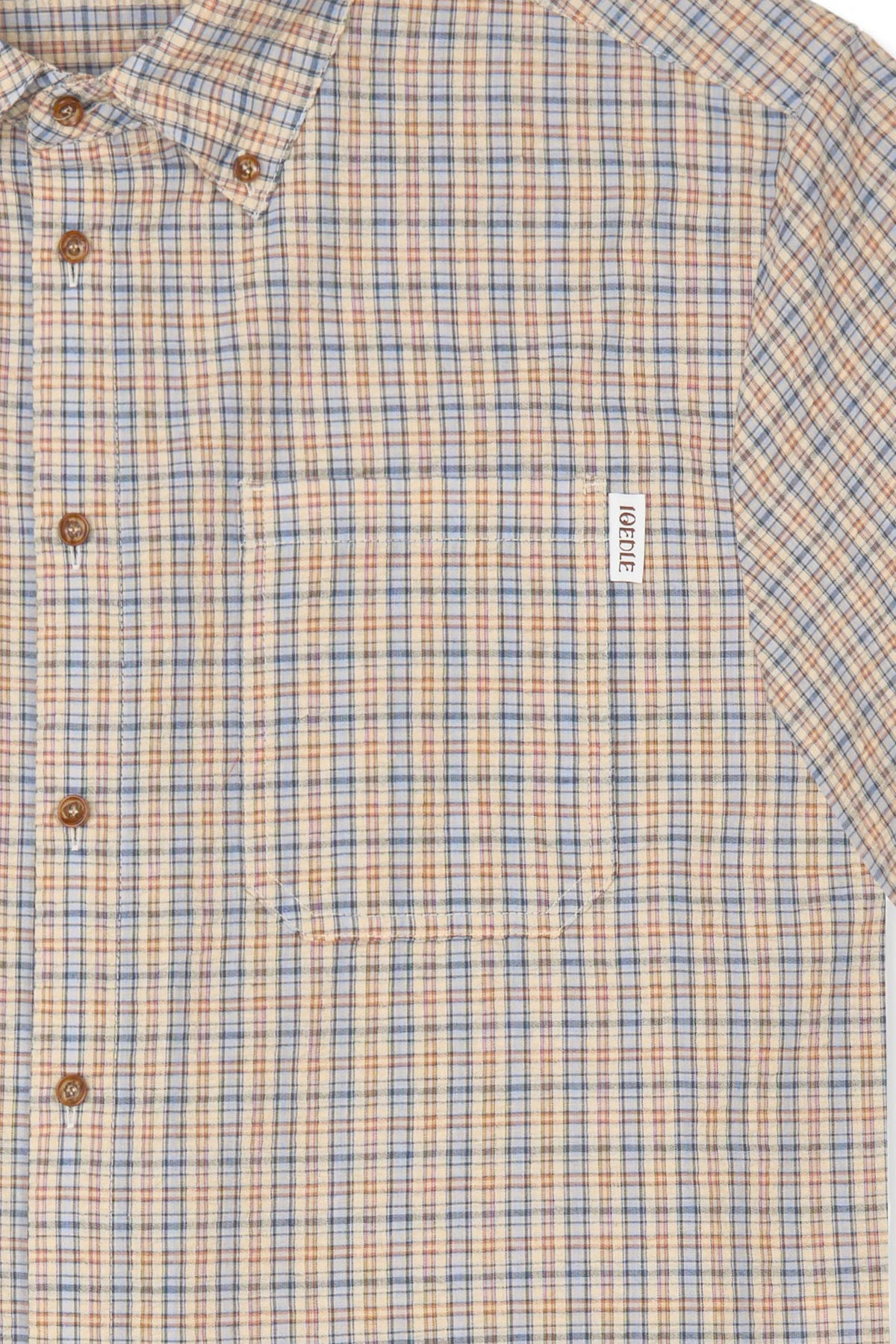Ioedle - Rocket Slit Short Sleeve Shirt (Sky Blue) product image 6 | TRAB K-Fashion Australia