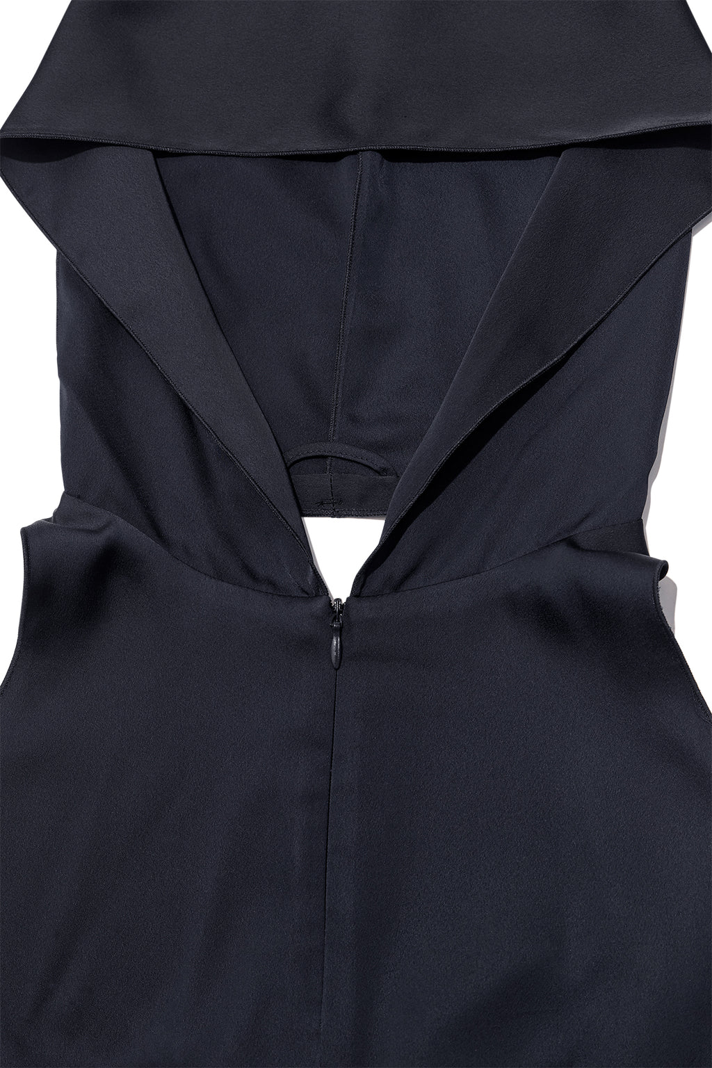 Matin Kim - Back String Hoody Maxi Dress (Dark Navy) product image 3 | TRAB K-Fashion Australia