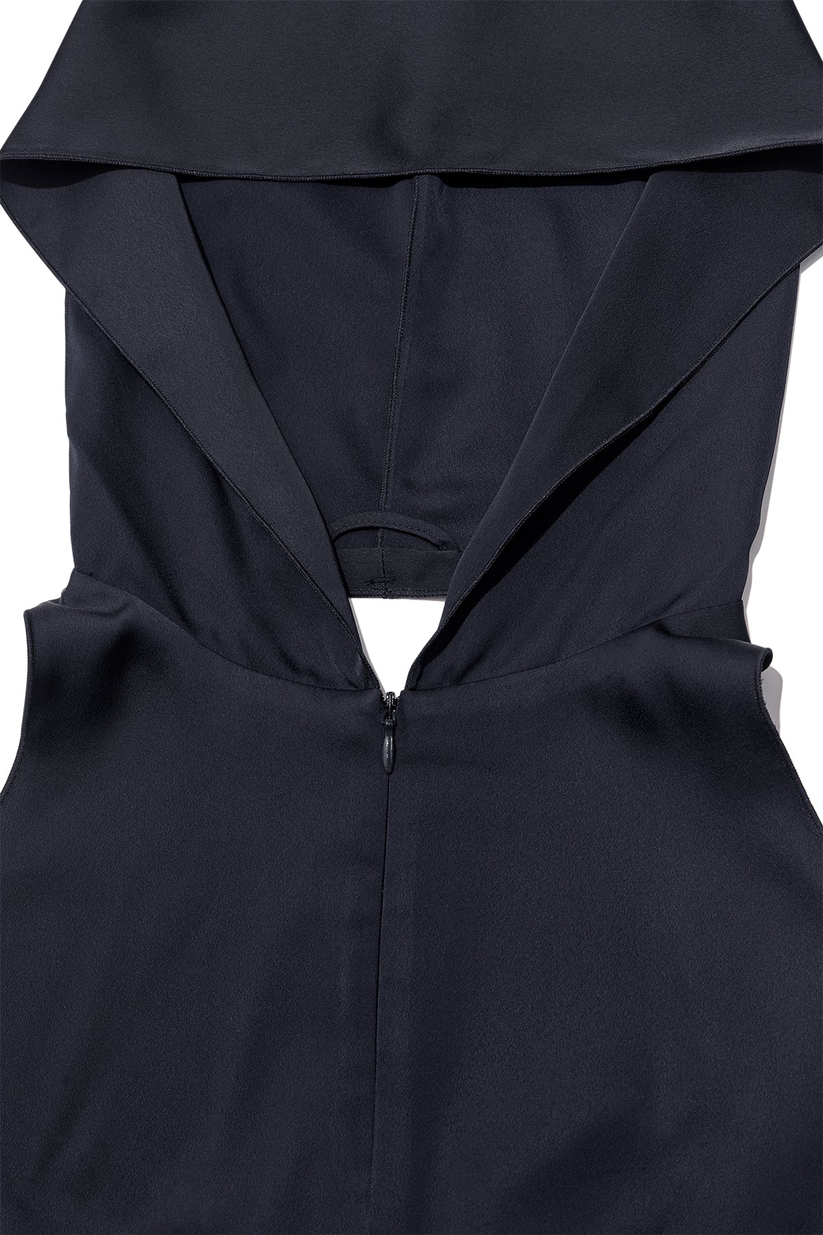 Matin Kim - Back String Hoody Maxi Dress (Dark Navy) product image 3 | TRAB K-Fashion Australia