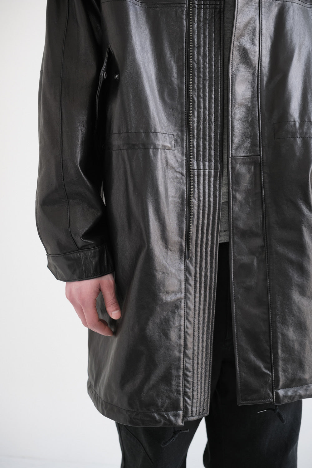 Hatchingroom - Mods Parka Lamb Skin (Black) product image 12 | TRAB K-Fashion Australia