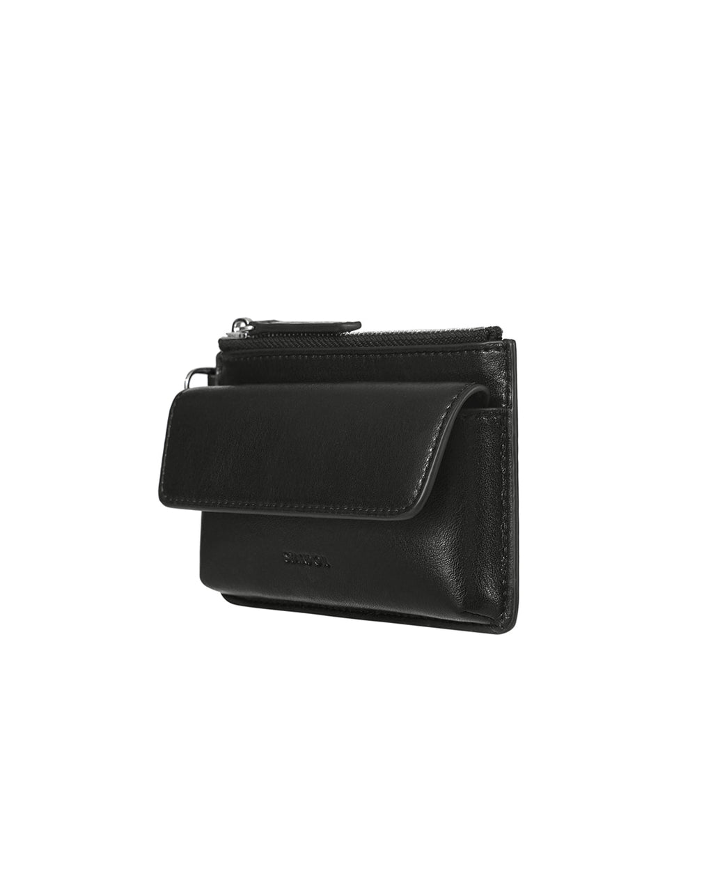 Stand Oil - Chubby Zipper Wallet (Black) product image 2 | TRAB K-Fashion Australia