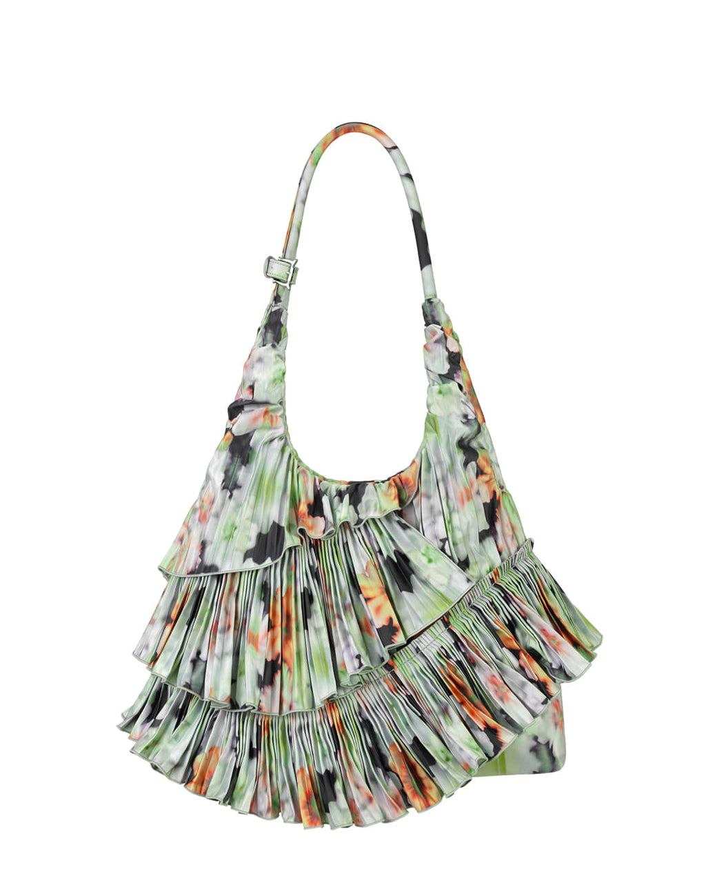 Stand Oil - Cloud Ringo Bag (Orange Blur Floral) product image 2 | TRAB K-Fashion Australia