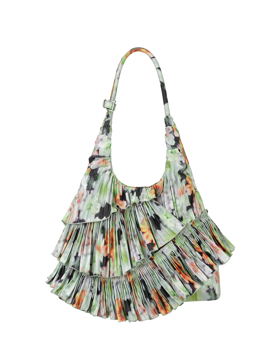 Stand Oil - Cloud Ringo Bag (Orange Blur Floral) product image 2 | TRAB K-Fashion Australia