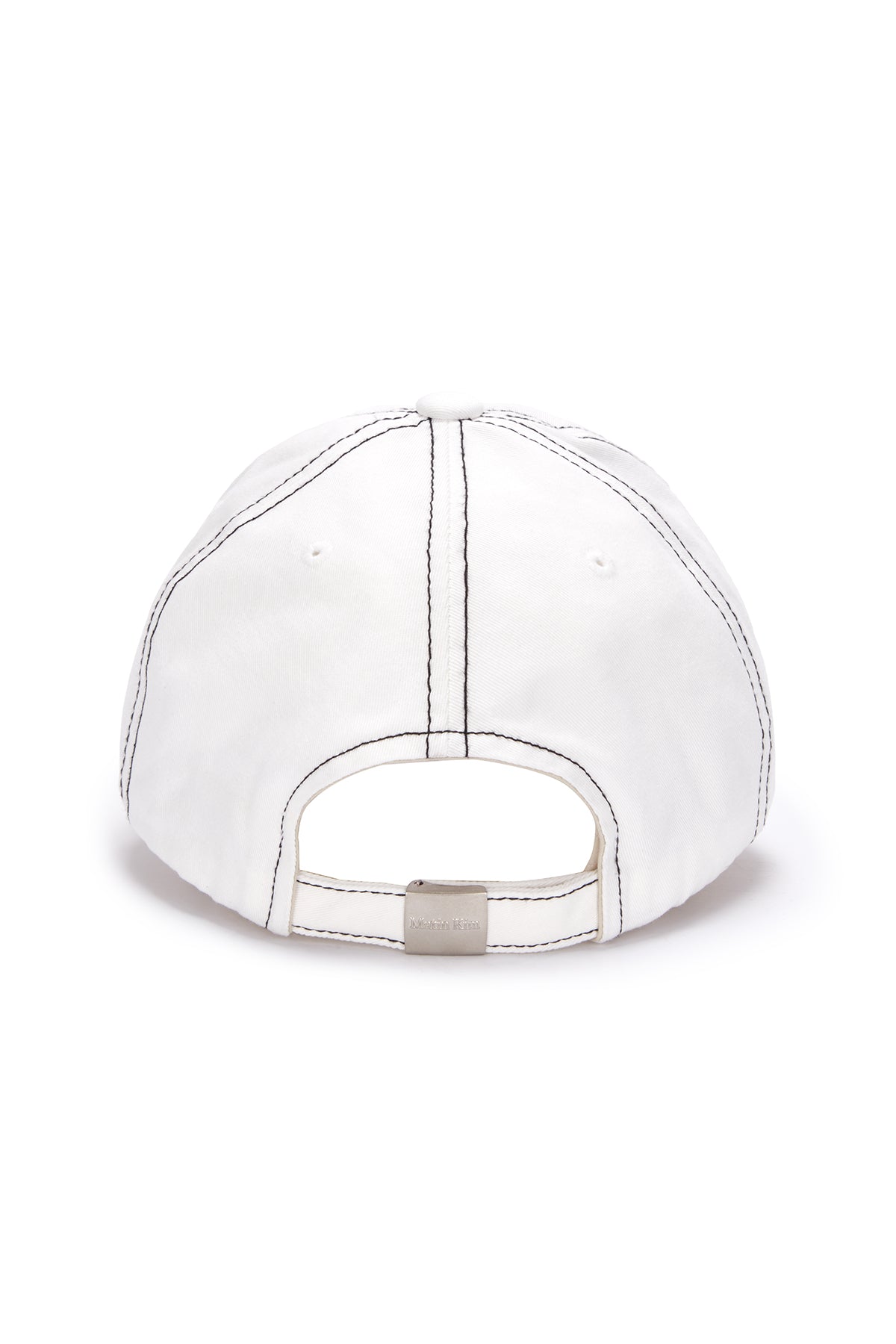 Matin Kim - Matin Stitch Ball Cap (White) product image 3 | TRAB K-Fashion Australia