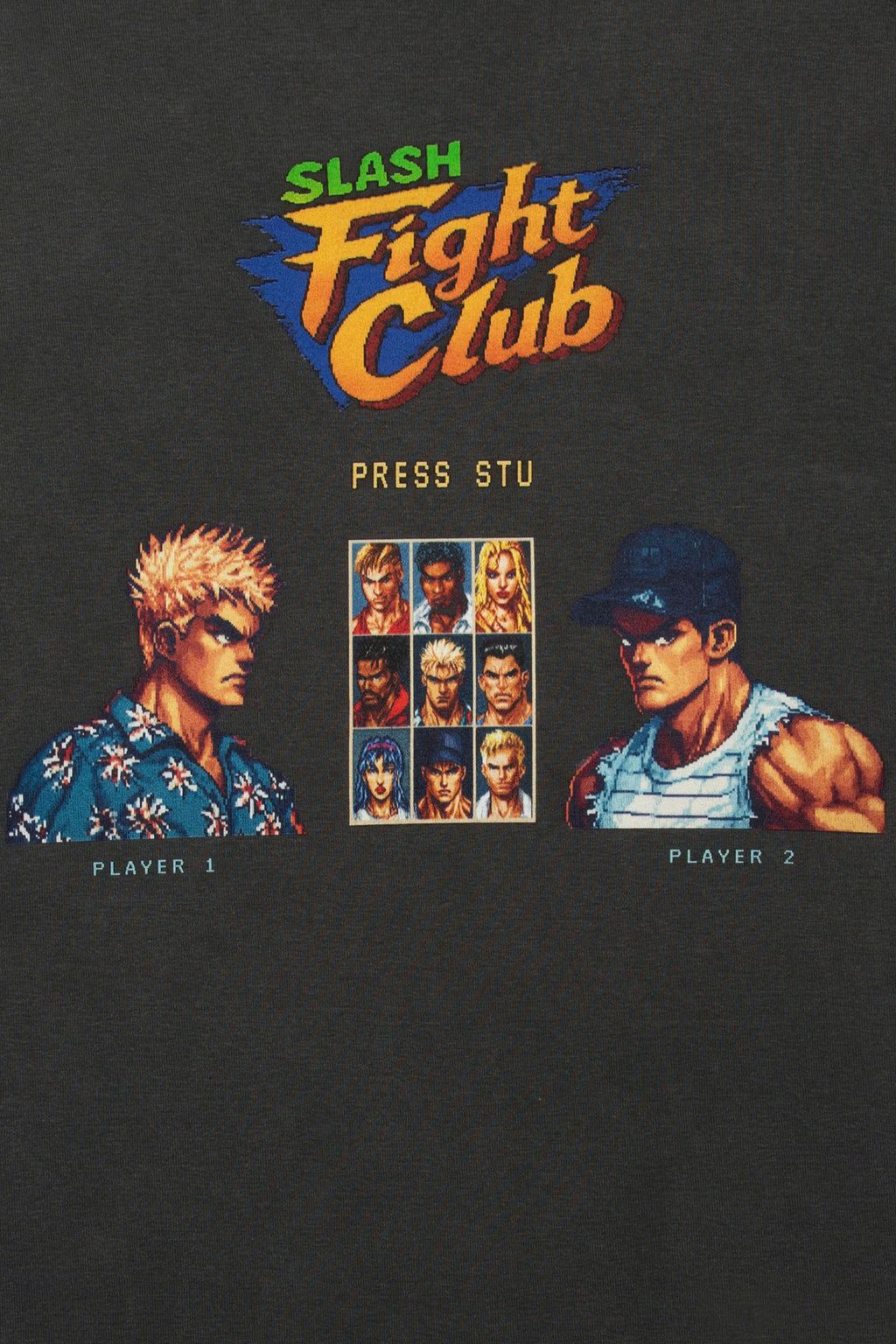 Stu - Fight Club T-Shirt (Charcoal) product image 20 | TRAB K-Fashion Australia