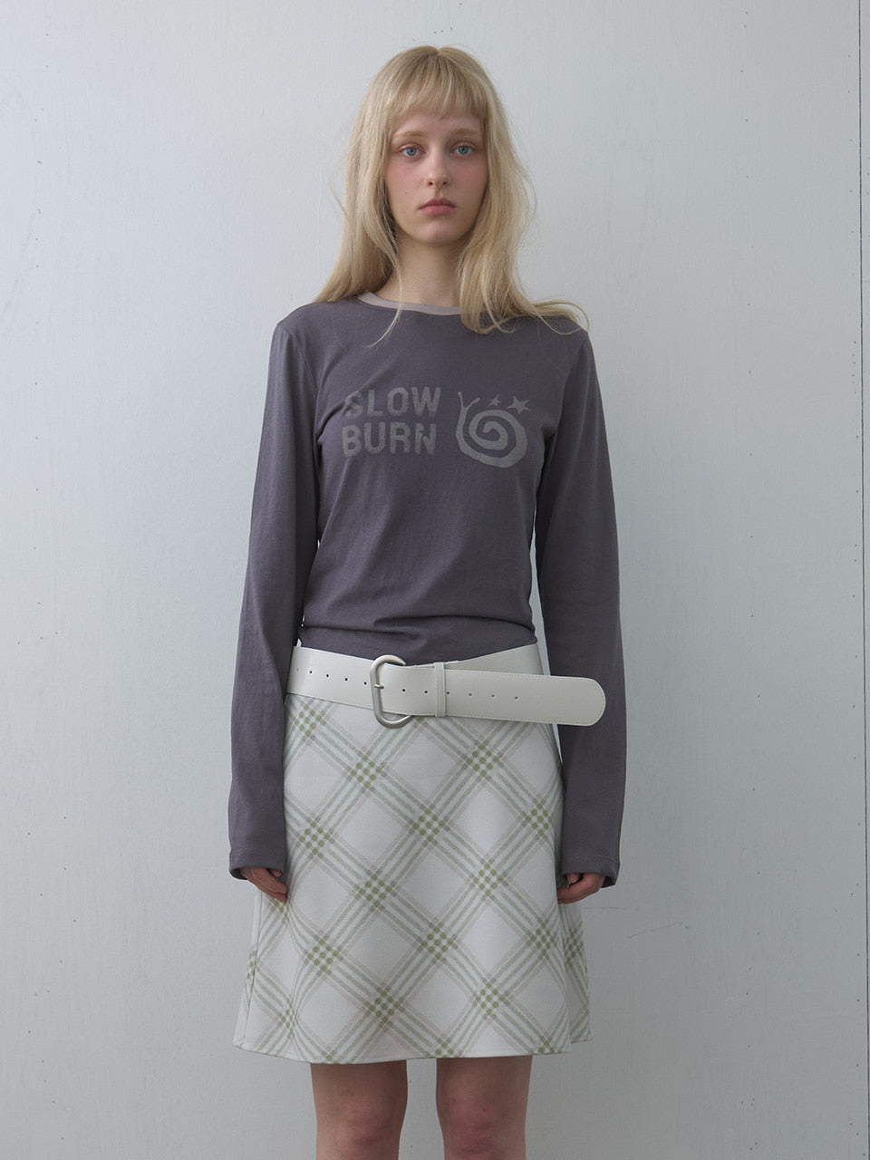 Kijun - Slow Burn Tee (Charcoal) product image 1 | TRAB K-Fashion Australia