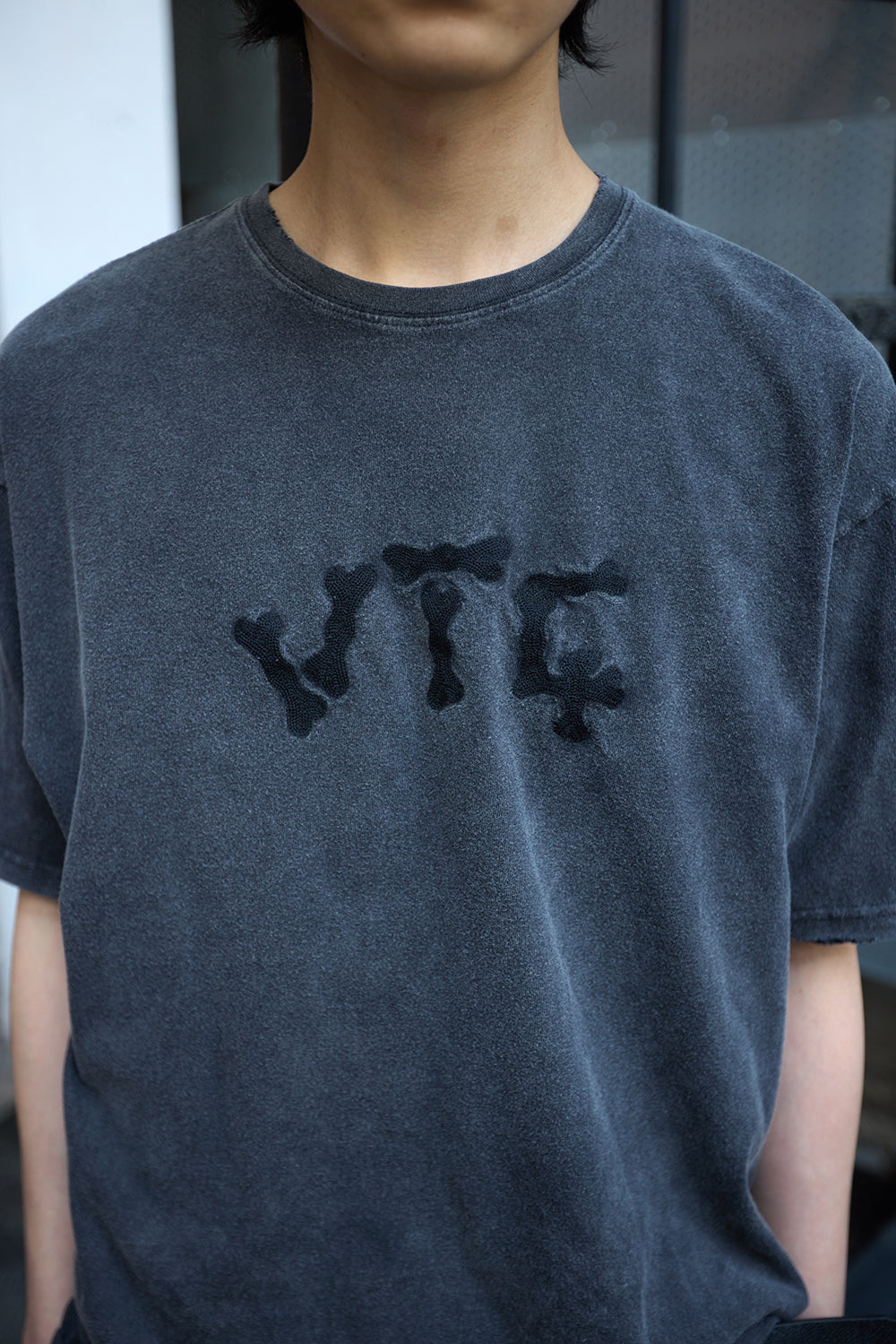 Hatchingroom - VTG Embroidery Tee (Black) product image 11 | TRAB K-Fashion Australia