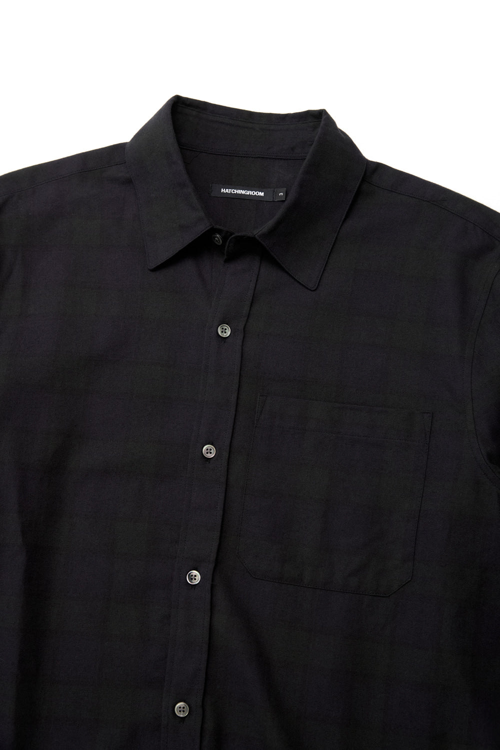 Hatchingroom - Regular Shirt Black (Watch) product image 3 | TRAB K-Fashion Australia