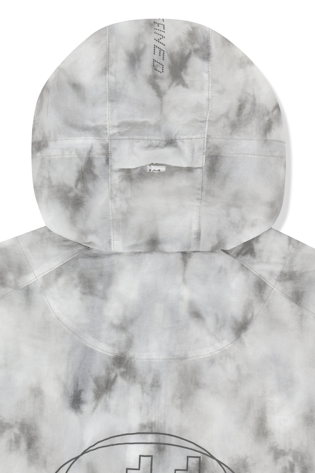 Matin Kim - Matin Pace Reflective Logo Windbreaker (Light Grey) product image 6 | TRAB K-Fashion Australia