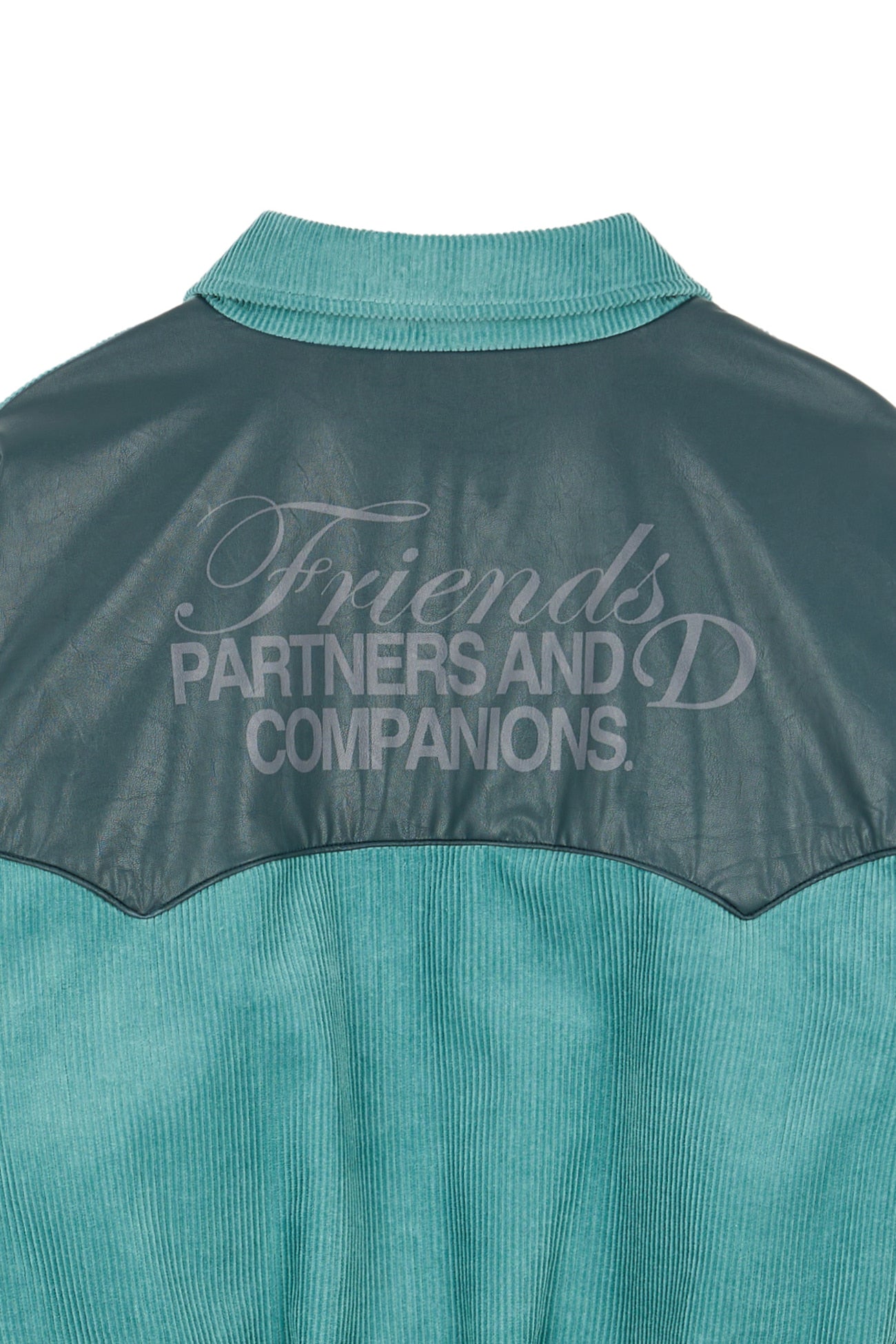 Deinet - D & Friends Corduroy Varsity Jacket (Mint) product image 15 | TRAB K-Fashion Australia