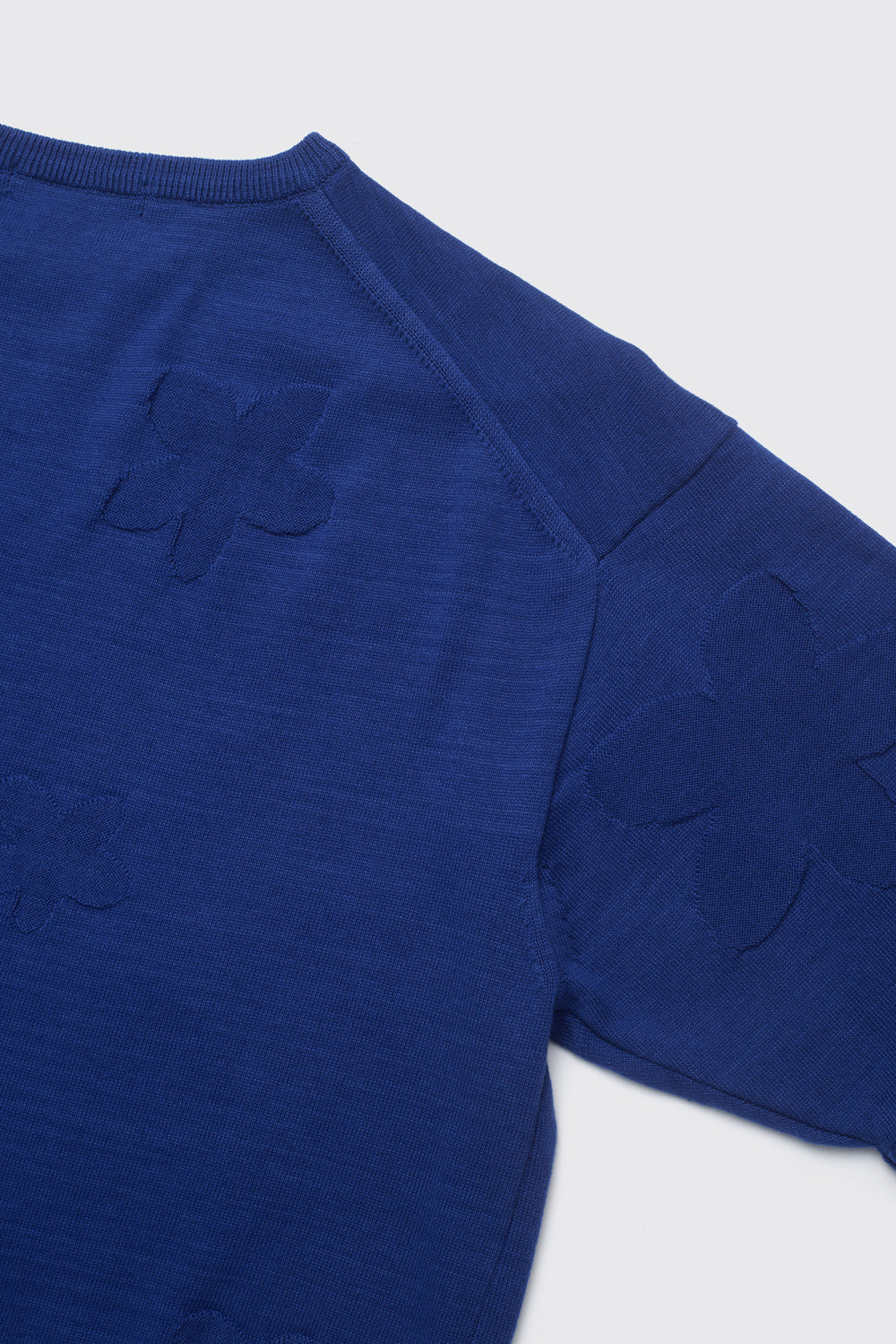 Hatchingroom - Floral Jacquard Knit V2 (Royal Blue) product image 4 | TRAB K-Fashion Australia