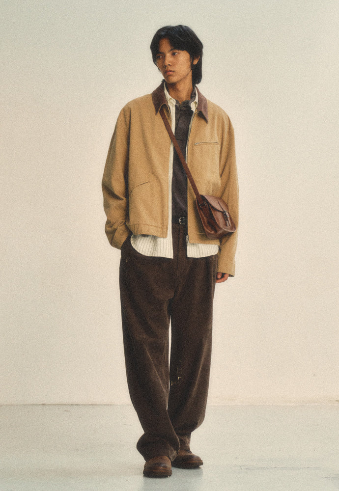 Art if acts - Hillside Work Jacket (Beige) product image 2 | TRAB K-Fashion Australia