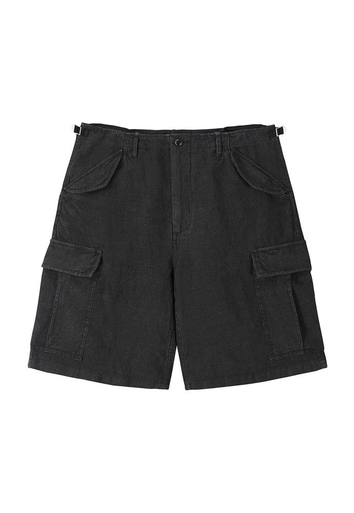 Art if acts - Linen M-51 Shorts (Black) product image 6 | TRAB K-Fashion Australia
