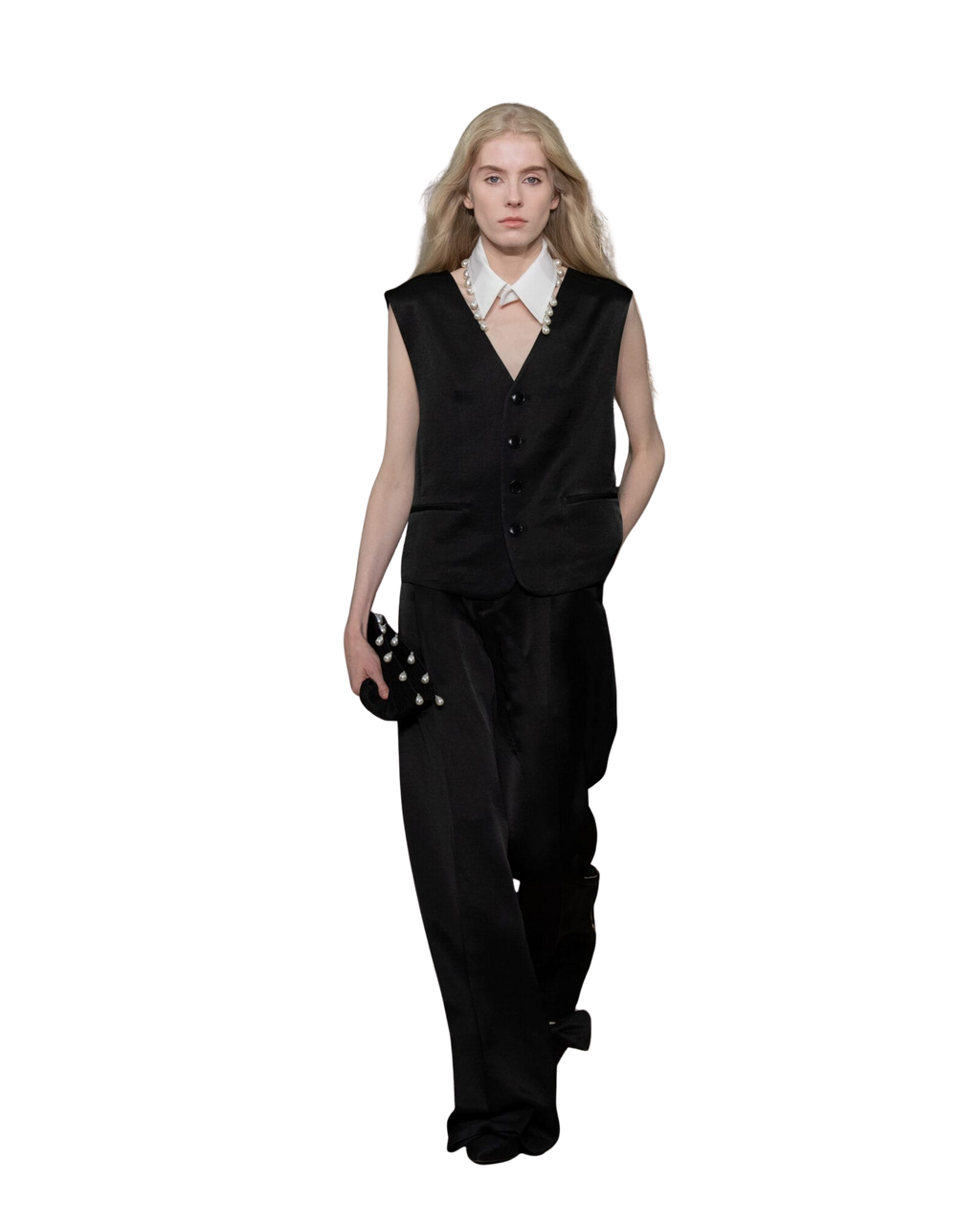 Kimhe Kim - Classic Vest (Black) product image 1 | TRAB K-Fashion Australia
