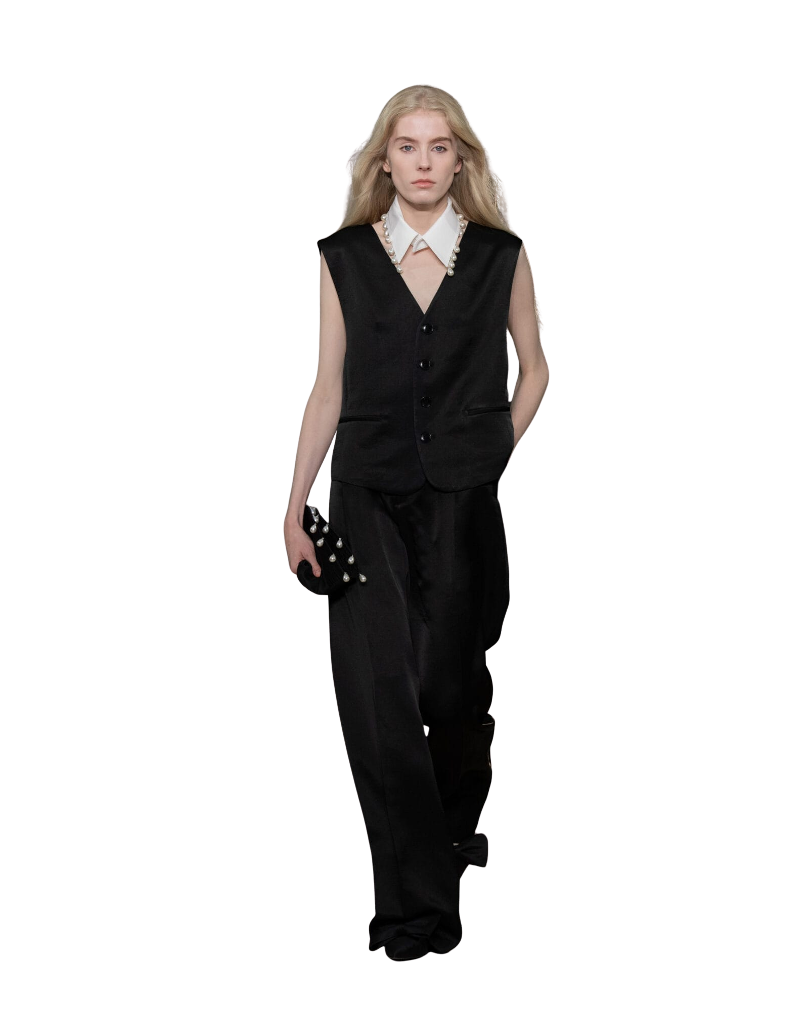 Kimhe Kim - Classic Vest (Black) product image 1 | TRAB K-Fashion Australia