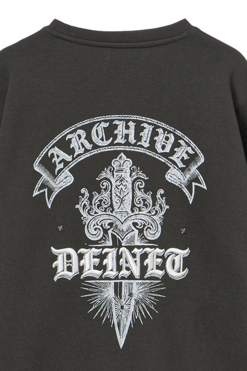 Deinet - Archive Crest Sweatshirt (Charcoal) product image 4 | TRAB K-Fashion Australia