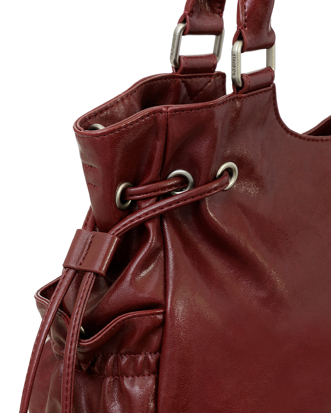 Stand Oil - Breezy Bag Mini (Red Wine) product image 7 | TRAB K-Fashion Australia