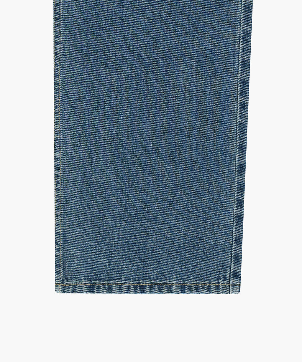Marithe & Francois Girbaud - Semi-wide Painted Washed Denim Pants (Blue) product image 6 | TRAB K-Fashion Australia