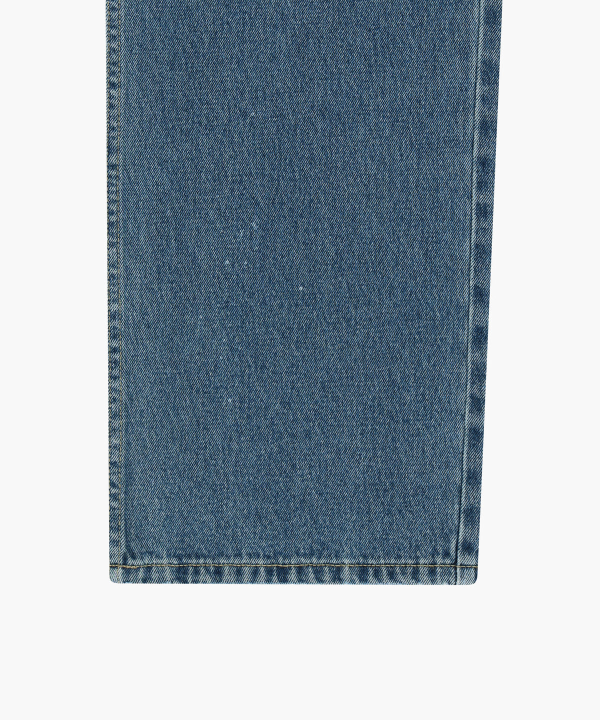 Marithe & Francois Girbaud - Semi-wide Painted Washed Denim Pants (Blue) product image 6 | TRAB K-Fashion Australia