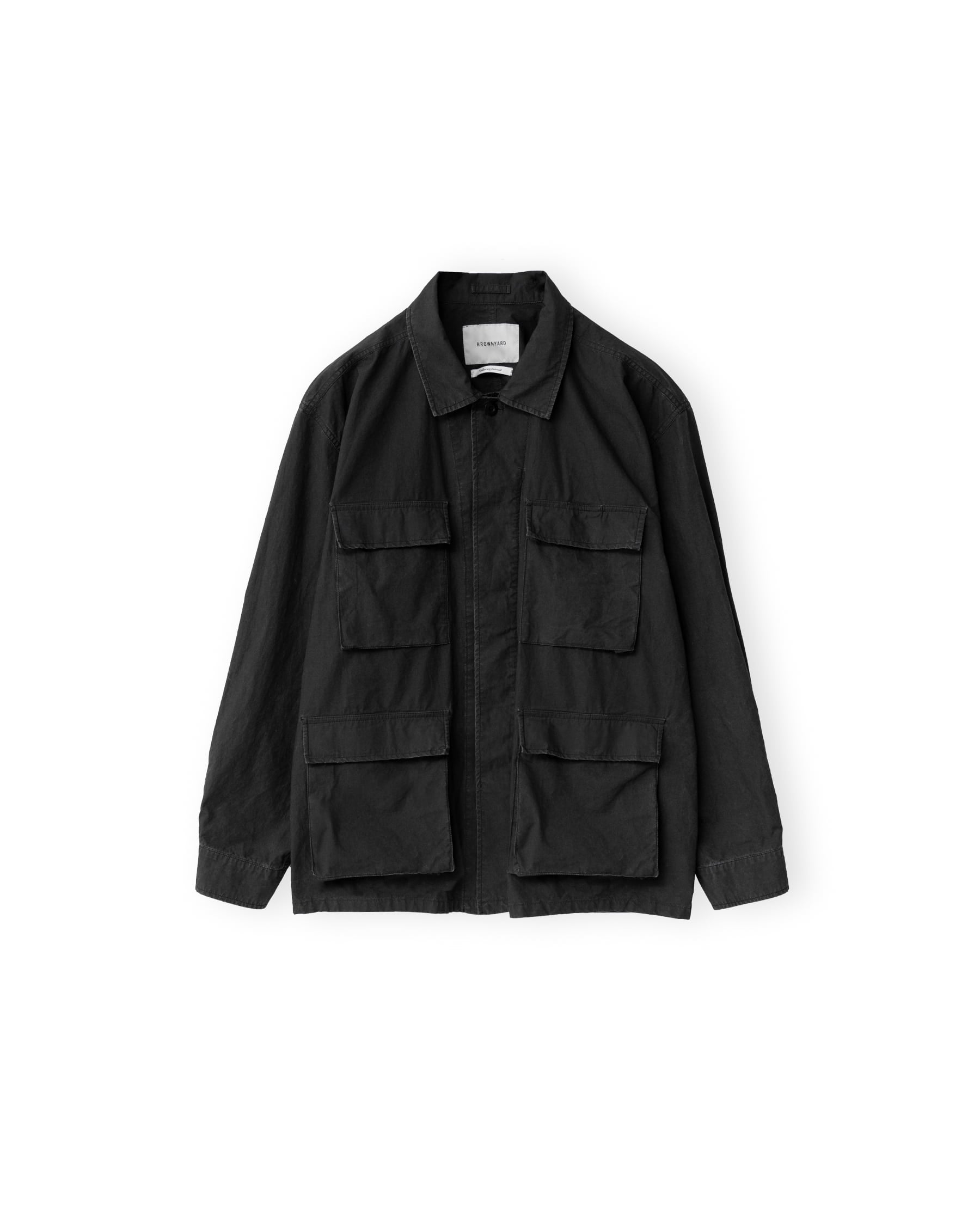 Brownyard - Washed Bdu Jacket (Black) product image 6 | TRAB K-Fashion Australia