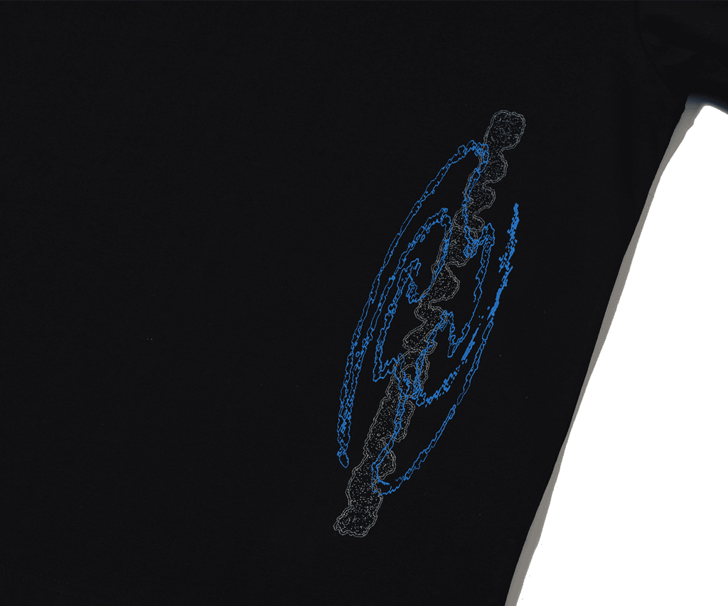 San San Gear - Fissure T-Shirt Black product image 4 | TRAB K-Fashion Australia