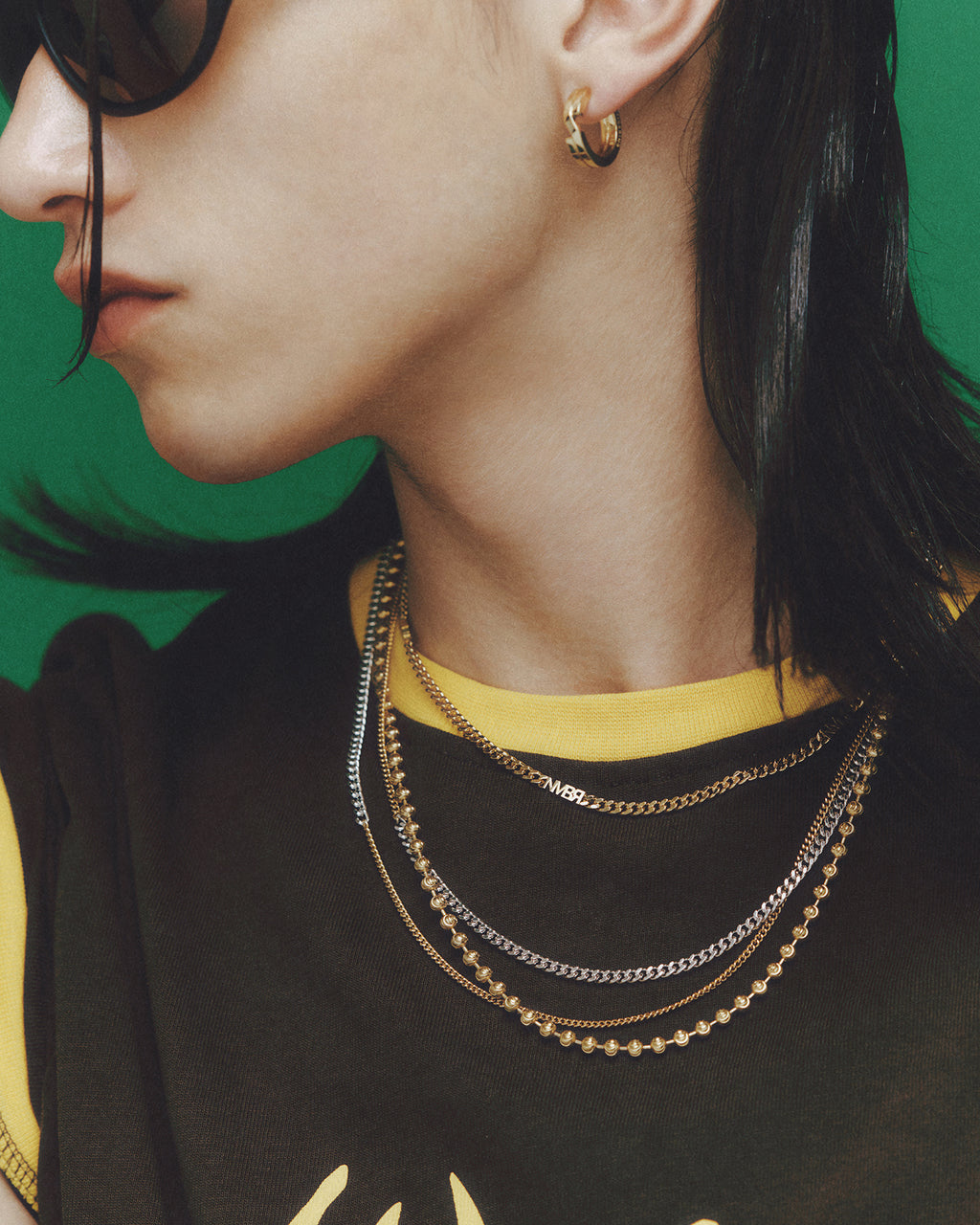 Numbering - Cutting Ball Chain Necklace #5832 product image 4 | TRAB K-Fashion Australia
