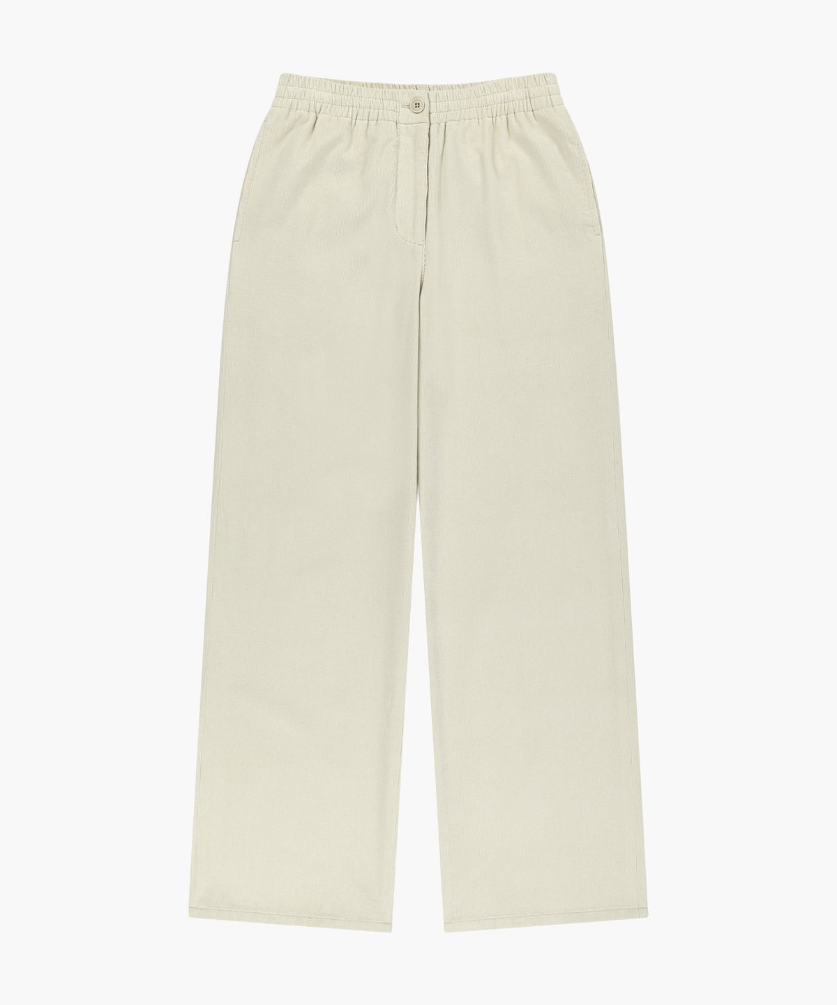 Marithe & Francois Girbaud - Corduroy Easy Pants (Cream) product image 4 | TRAB K-Fashion Australia