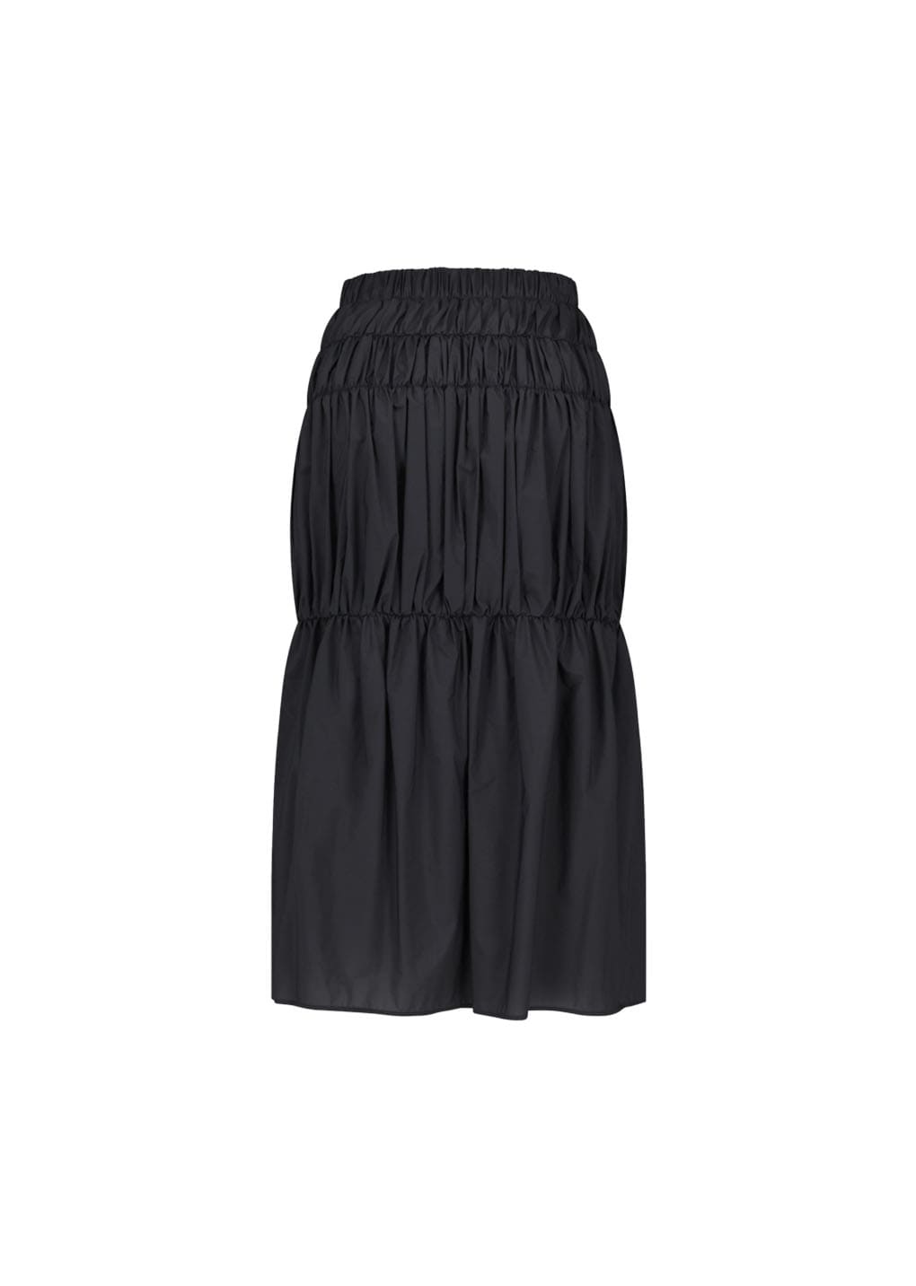 Amomento - Nylon Shirring Skirt (Charcoal) product image 3 | TRAB K-Fashion Australia