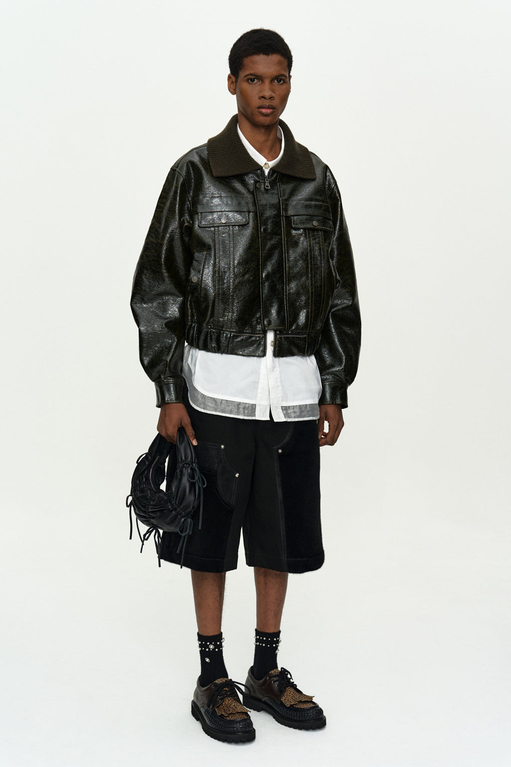 Andersson Bell - Ortega26 Bomber Jacket (Khaki) product image 9 | TRAB K-Fashion Australia