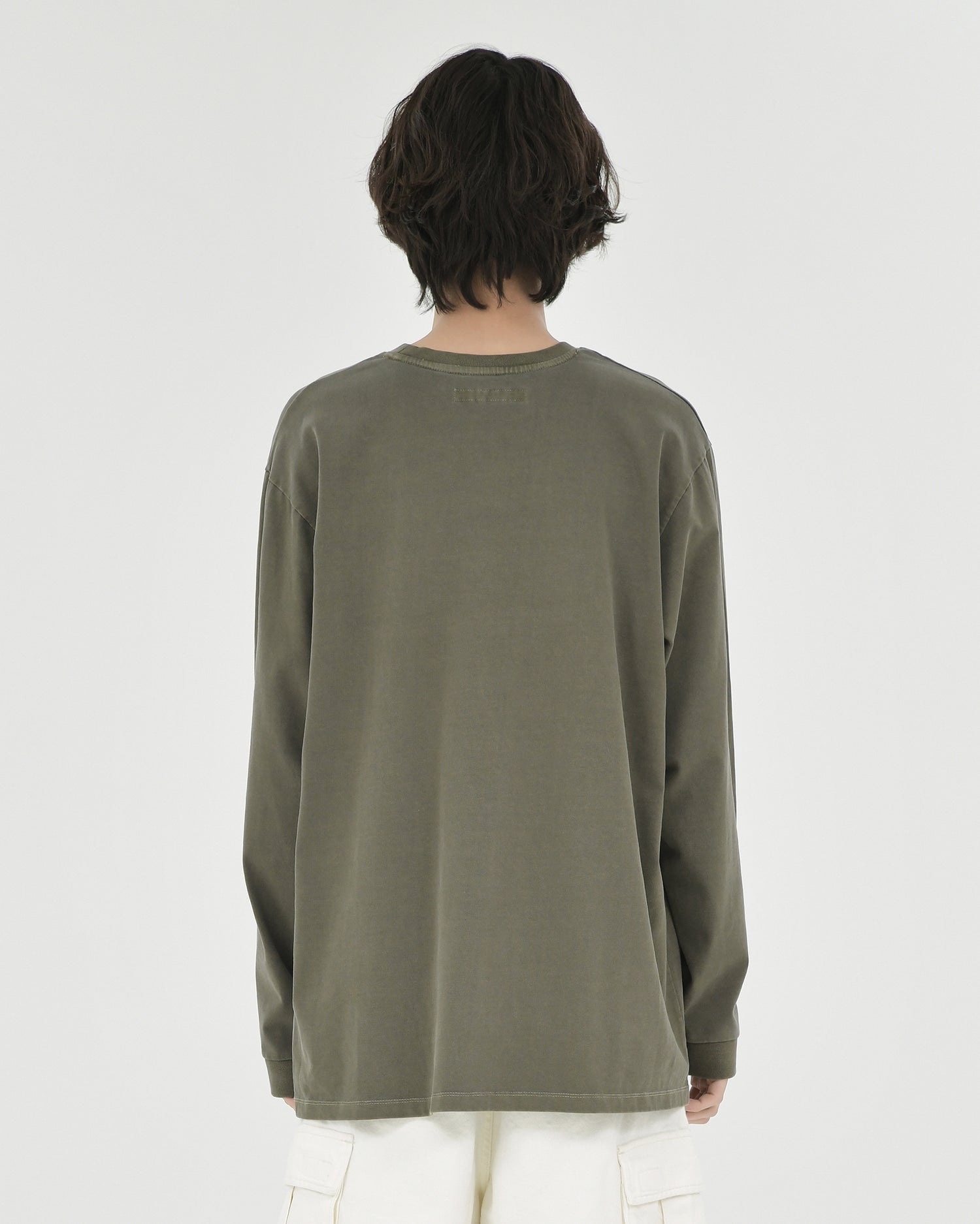 Brownyard - Washed Long Sleeve (Washed Brown) product image 2 | TRAB K-Fashion Australia