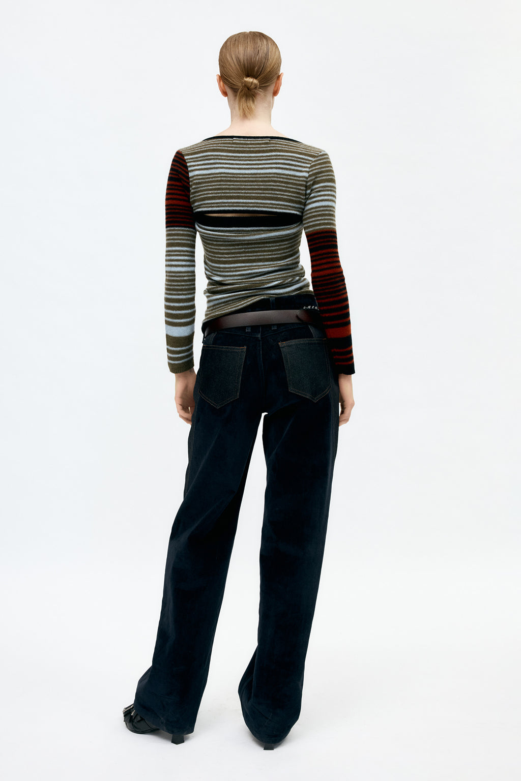 Andersson Bell - Nora Multi Stripe Bolero Top (Multi) product image 3 | TRAB K-Fashion Australia