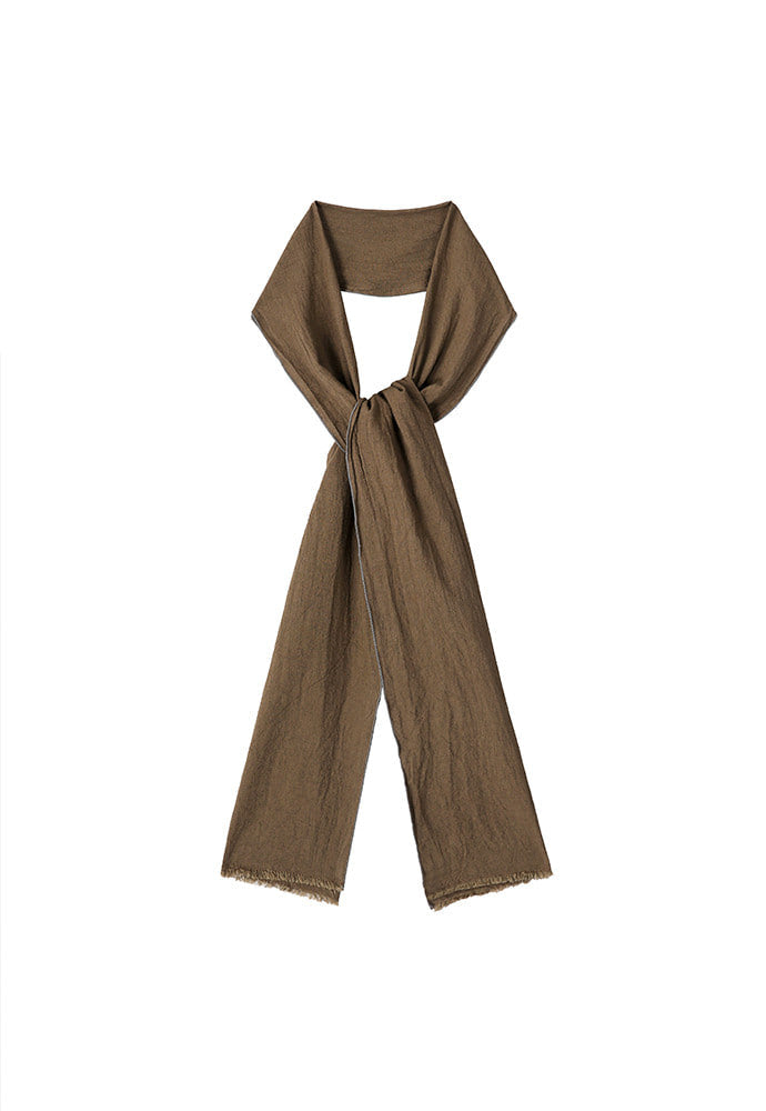 Art if acts - Linen Muffler (Wood) product image 4 | TRAB K-Fashion Australia