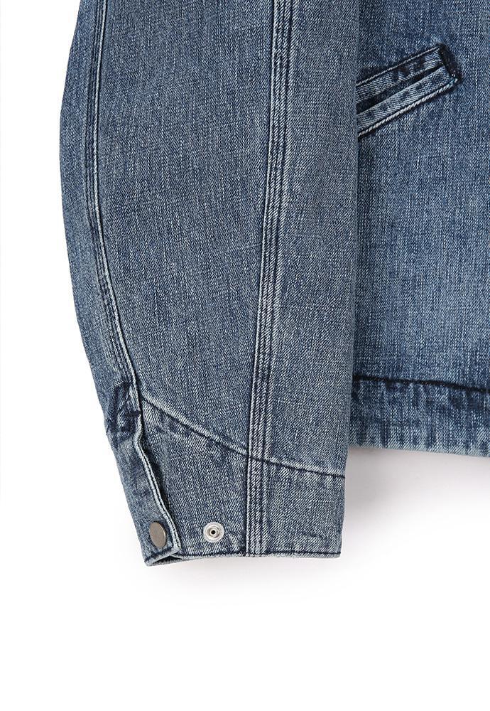 Art if acts - Marina Denim Work Jacket (Mid Blue) product image 16 | TRAB K-Fashion Australia