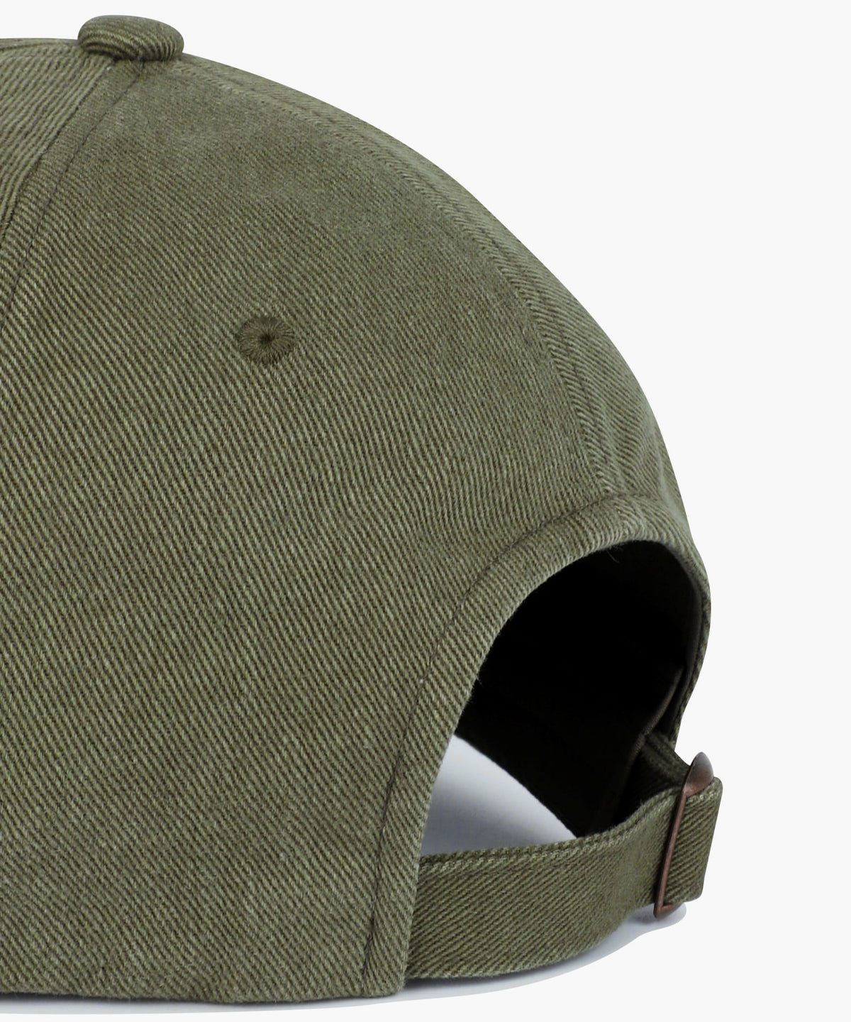 Marithe & Francois Girbaud - Applique Washed Small Classic Logo Cap (Khaki) product image 4 | TRAB K-Fashion Australia