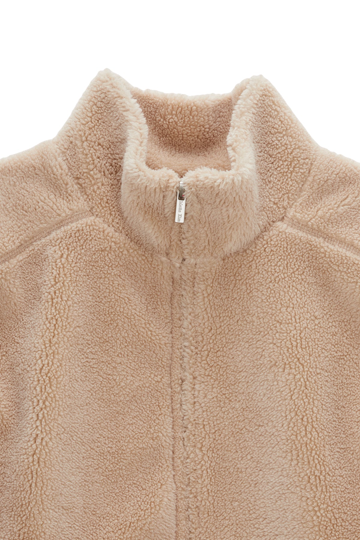 Matin Kim - Round Pocket Fleece Vest (Beige) product image 3 | TRAB K-Fashion Australia