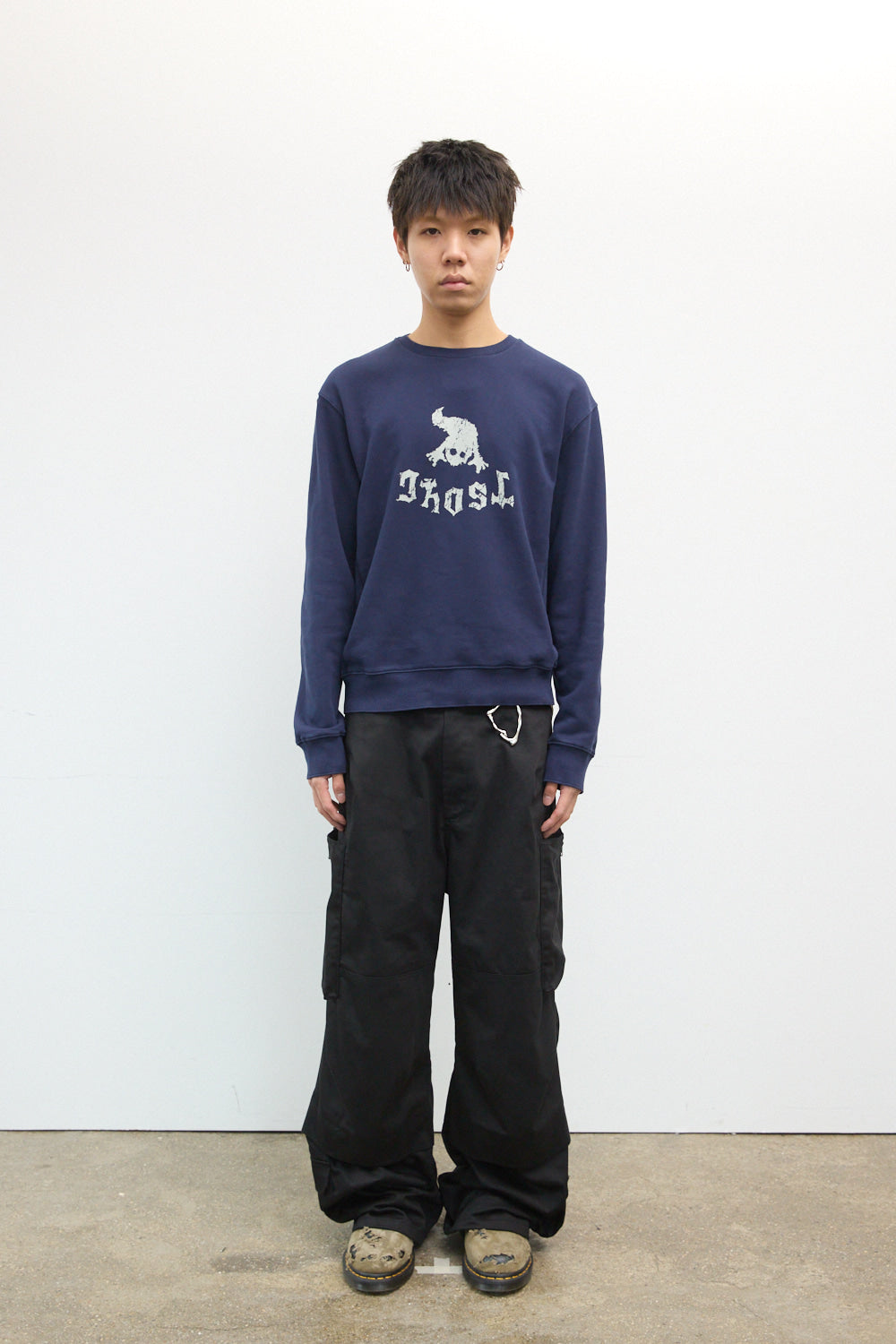 Hatchingroom - Ghost Sweatshirt (Blue) product image 7 | TRAB K-Fashion Australia
