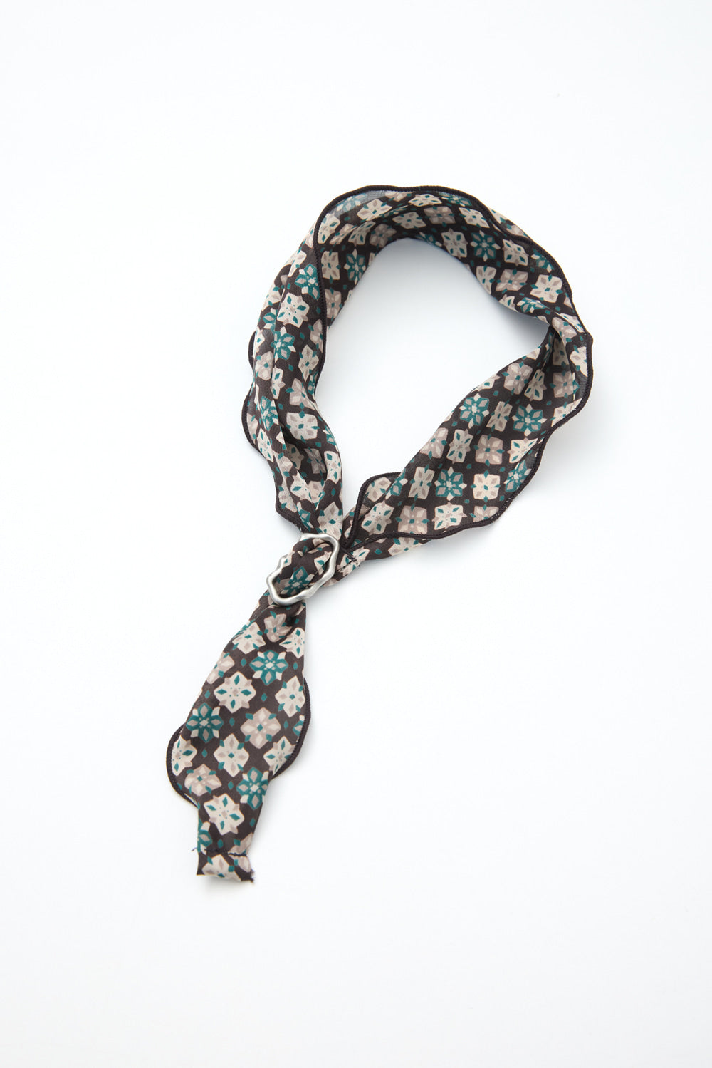 Hatchingroom - Keyring Scarf Multi Pattern Brown (OC) product image 2 | TRAB K-Fashion Australia