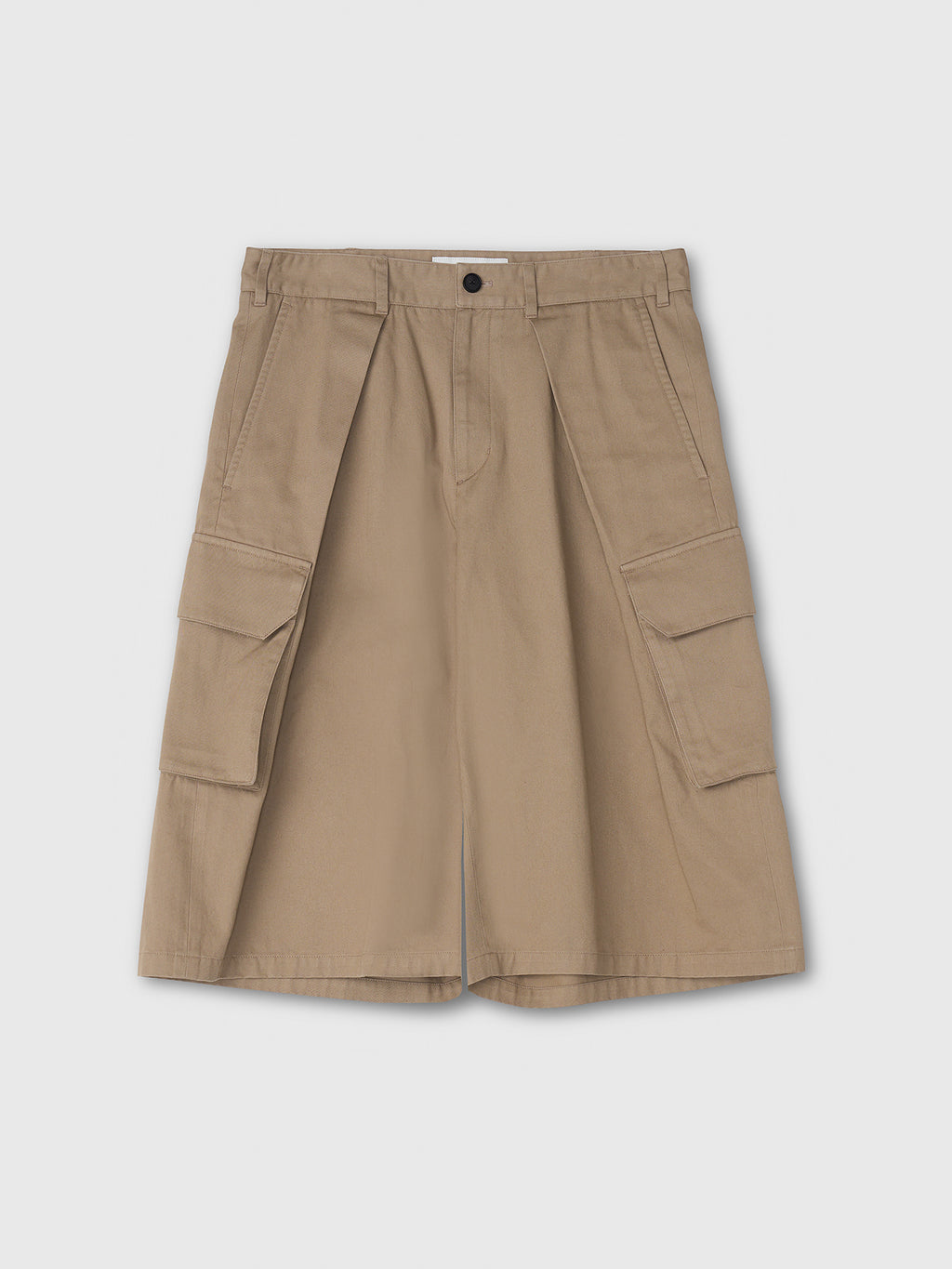 Tonywack - Garment-Washed Cotton Cargo Shorts (Beige) product image 8 | TRAB K-Fashion Australia