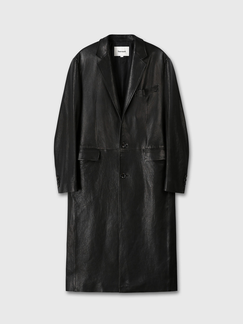Tonywack - Vegetable Tanned Lamb Leather Single Coat (Black) product image 12 | TRAB K-Fashion Australia