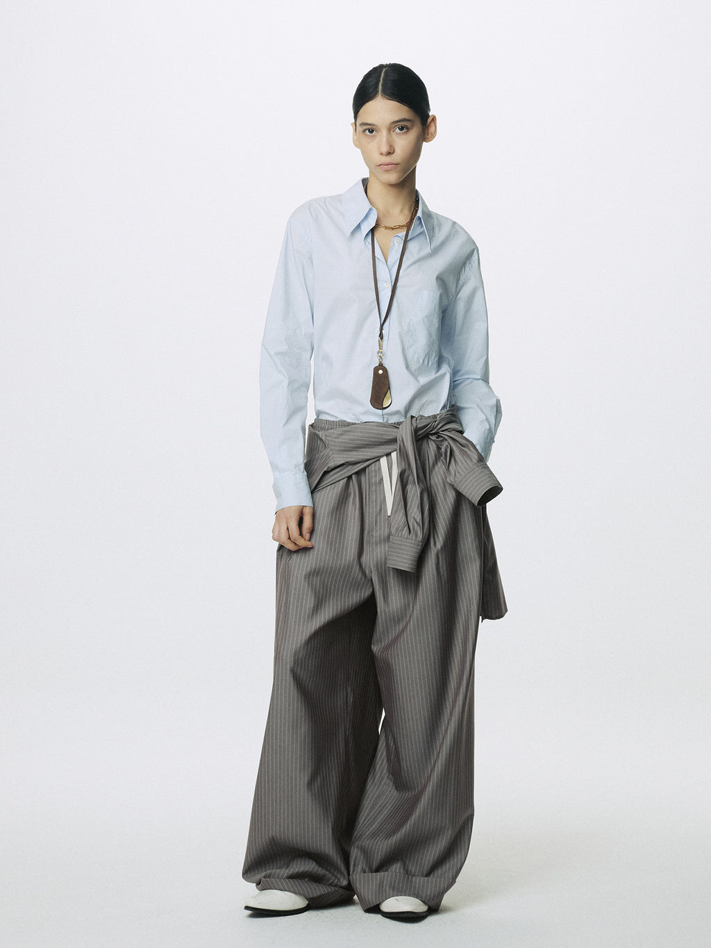 Tonywack - Cotton High-Density Shirt (Sky Blue) product image 6 | TRAB K-Fashion Australia