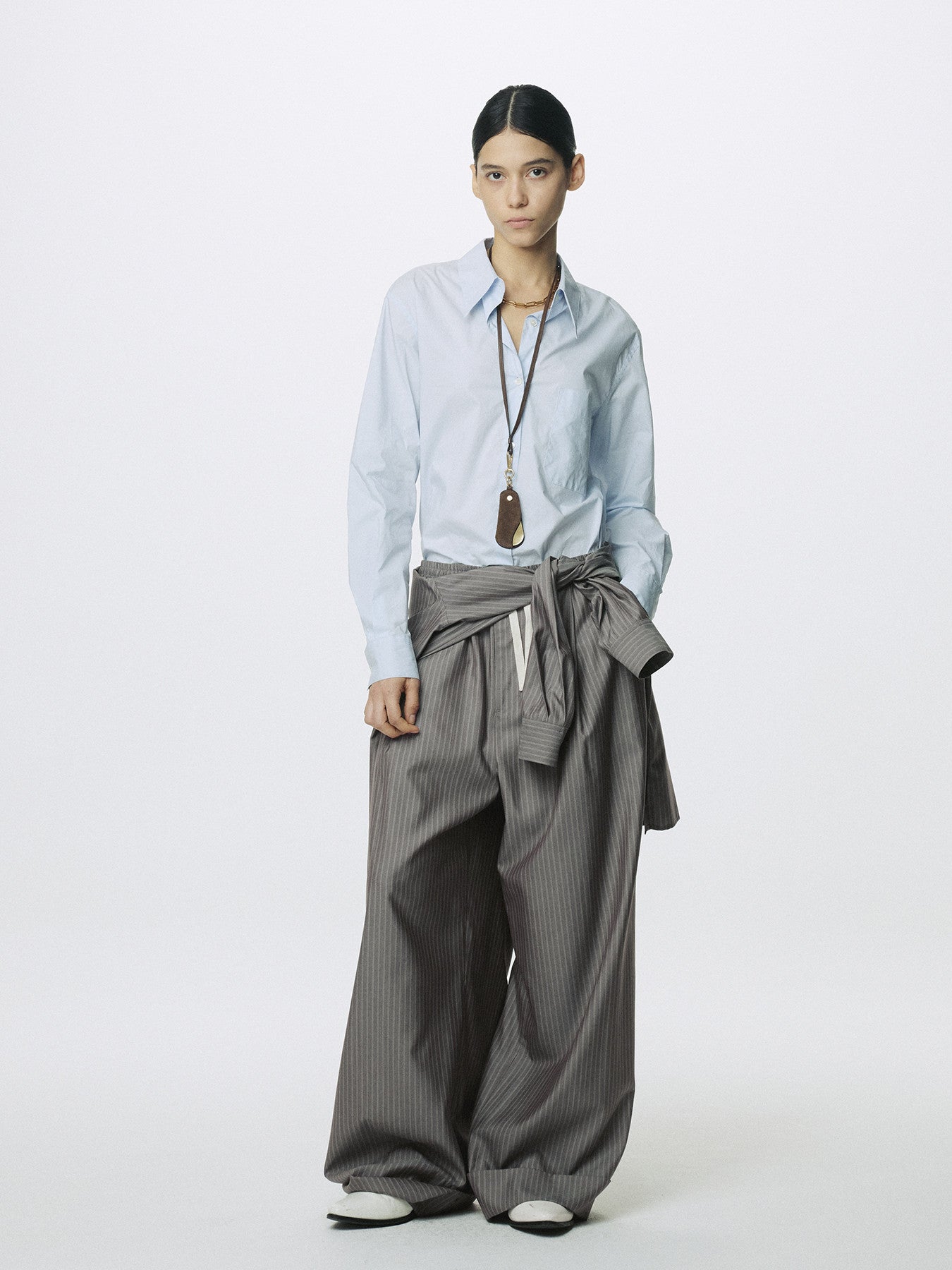 Tonywack - Cotton High-Density Shirt (Sky Blue) product image 6 | TRAB K-Fashion Australia