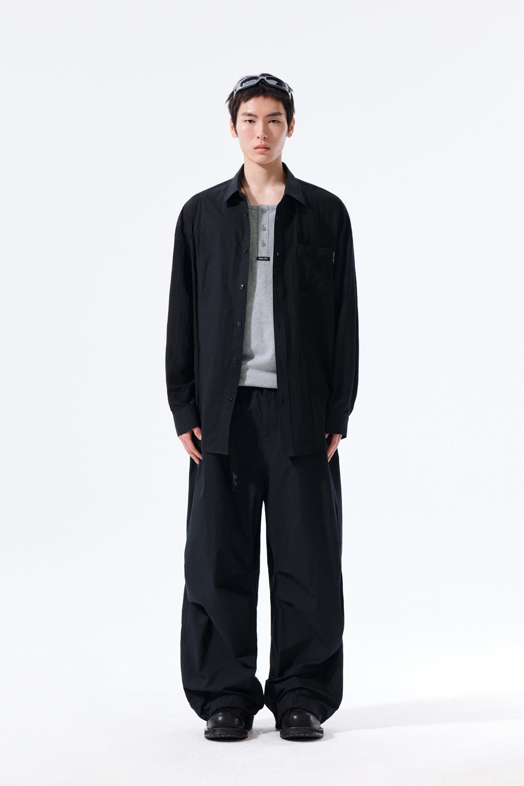 Matin Kim - Strap Belted Pants (Black) product image 12 | TRAB K-Fashion Australia