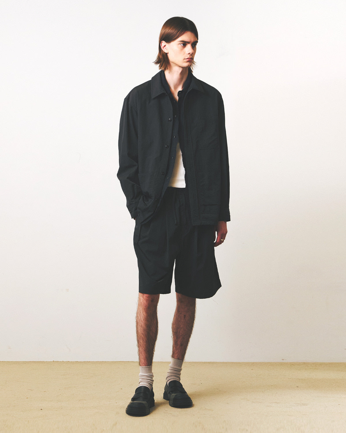 Eastlogue - Carpenter Shirts Jacket (Charcoal Twill) product image 1 | TRAB K-Fashion Australia