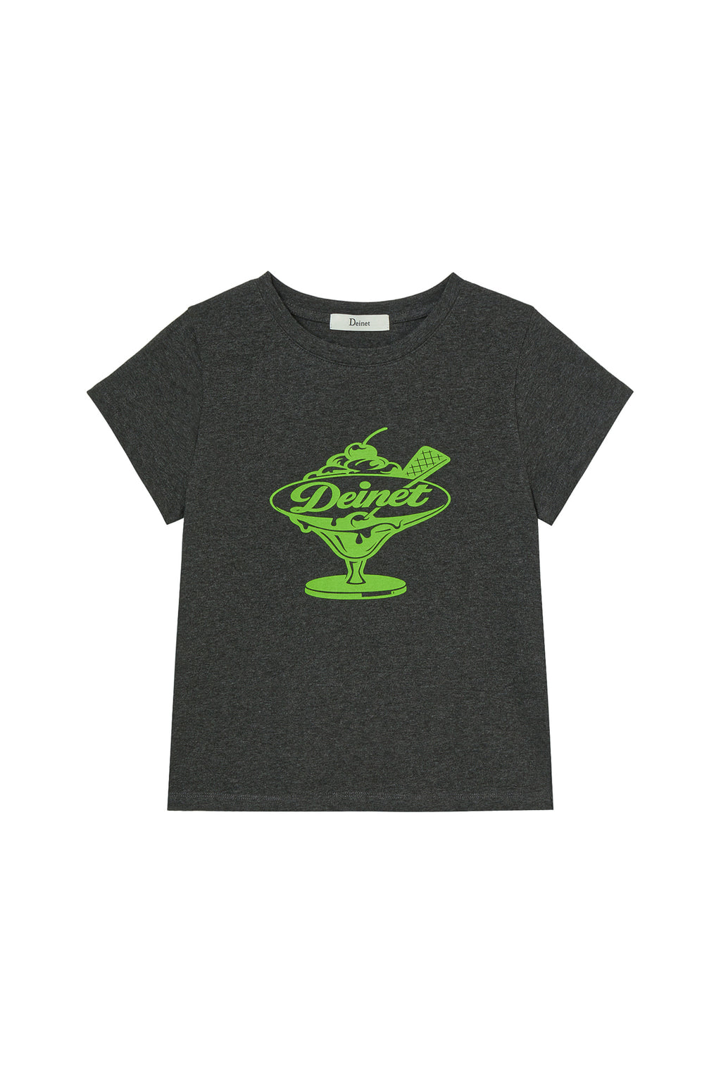 Deinet - Dessert Graphic T-Shirt (Charcoal) product image 1 | TRAB K-Fashion Australia