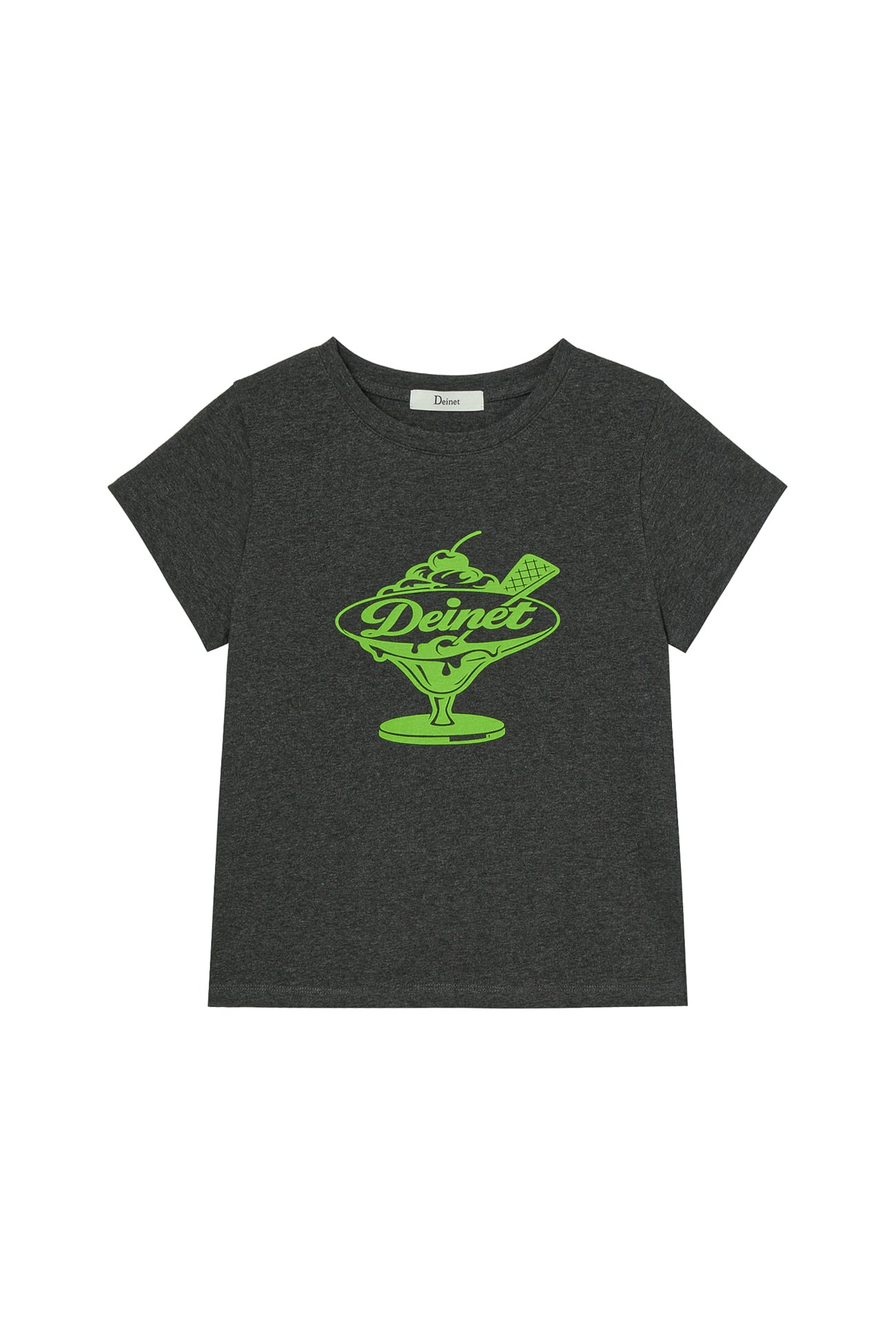 Deinet - Dessert Graphic T-Shirt (Charcoal) product image 1 | TRAB K-Fashion Australia