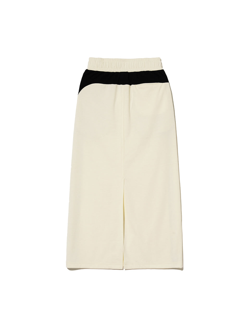 Kijun - Football Jersey Long Skirt (Ivory Black) product image 12 | TRAB K-Fashion Australia