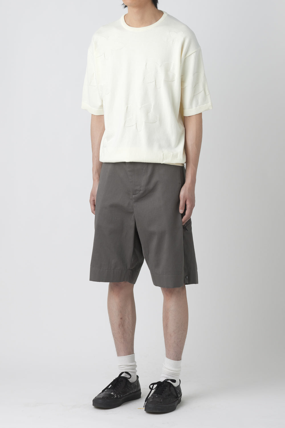 Hatchingroom - Floral Jacquard Knit V2 (Ivory) product image 7 | TRAB K-Fashion Australia